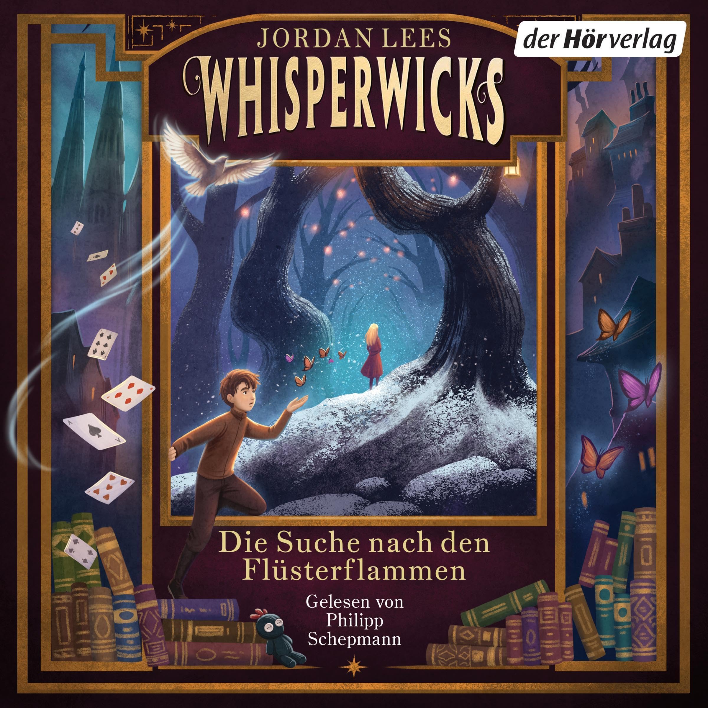 Cover art for Die Suche nach den Flüsterflammen