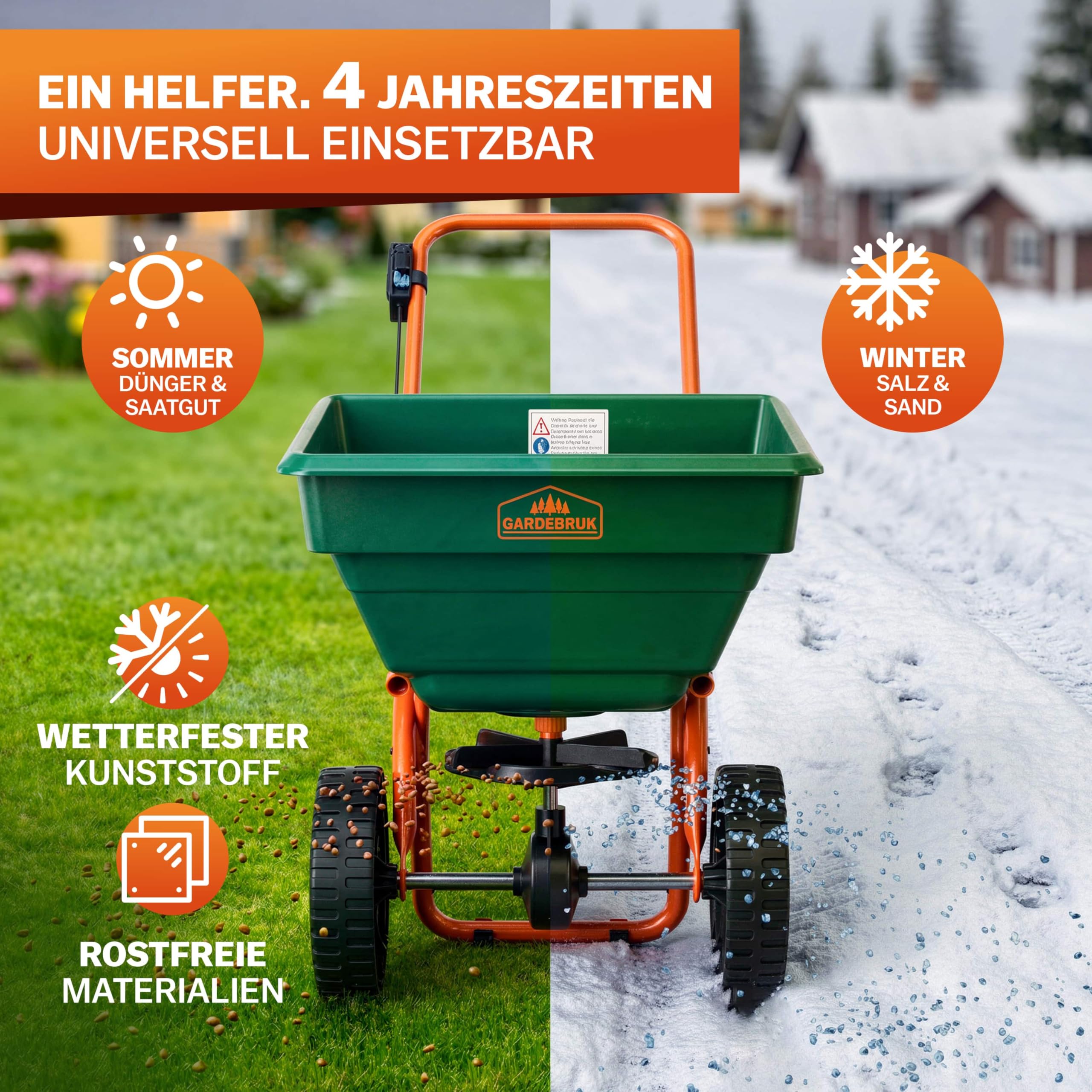 Talen Tools - Strooiwagen - 25L - Luxe