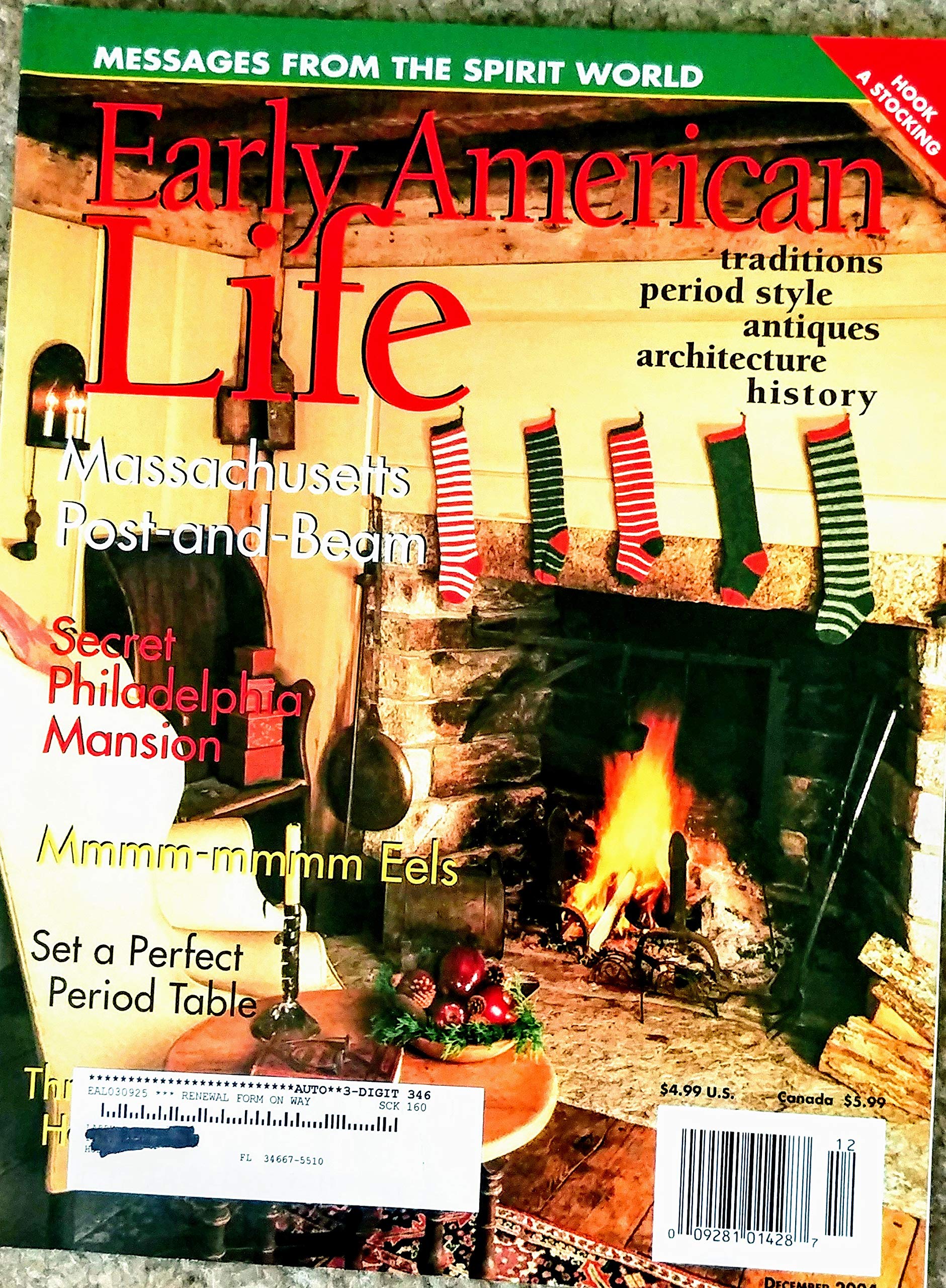 Early American Life, December 2004 (Vol. XXXV)