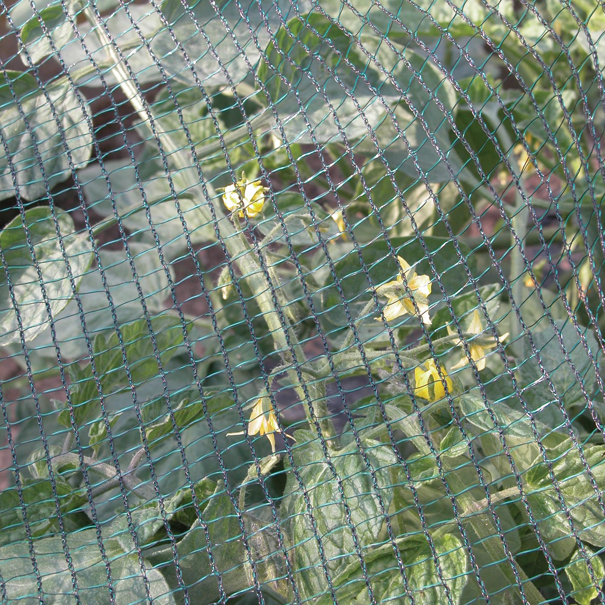 Tenax Malla Antigranizo Defender 4,00x50 m Verde, Malla Tejida para Proteger contra el Granizo los Cultivos y los Frutos