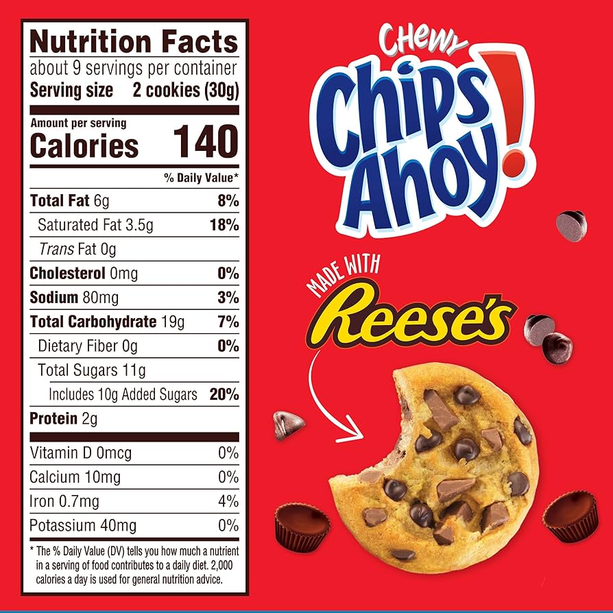 Amazon.com: CHIPS AHOY! Chewy Chocolate Chip Cookies with