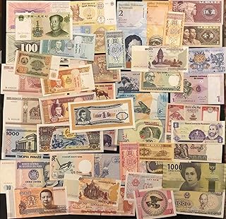 10 Banknotes Different Foreign, Currency, History Rare - Long time Worth, Suitable for Collector