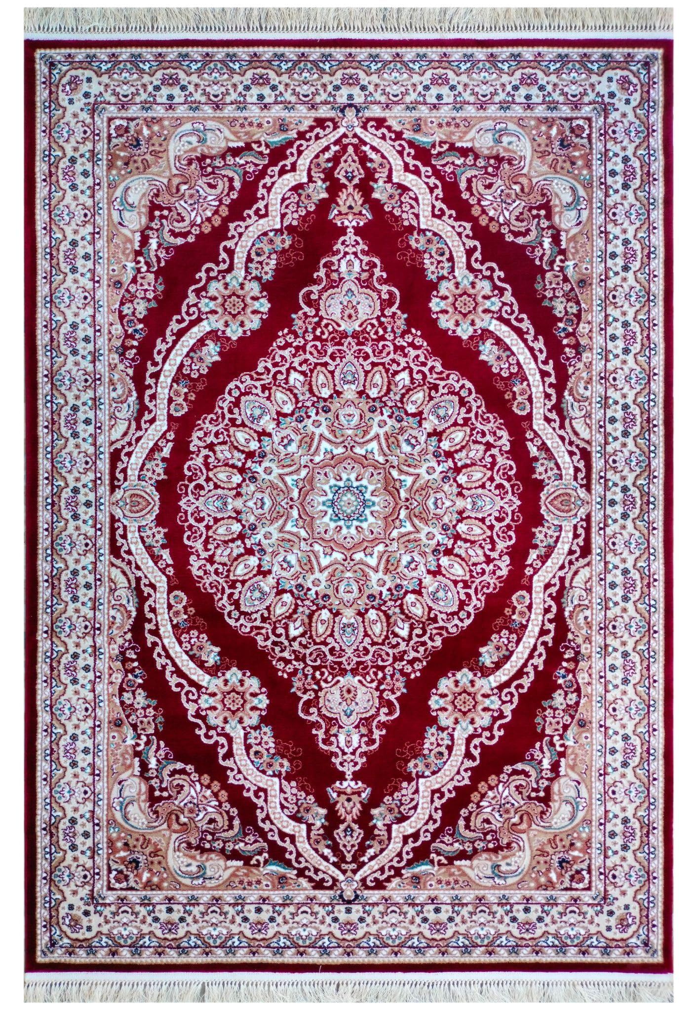 FLOOR PLAY ReaLife Machine Washable Rug - Vintage Rugs Eco-Friendly, Family & Pet Friendly Premium Recycled Fibers -Traditional Rugs, Rugs for Living Room (10018A0) (240 X 300)