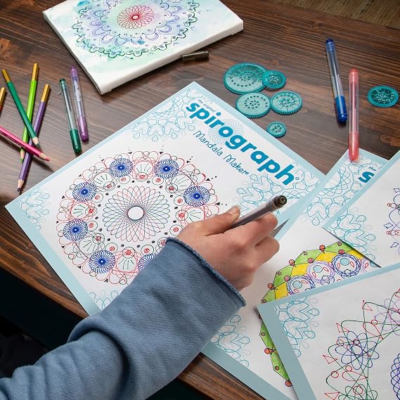 Spirograph Mandala | Creative Drawings | Christmas Presents | Ages 8+