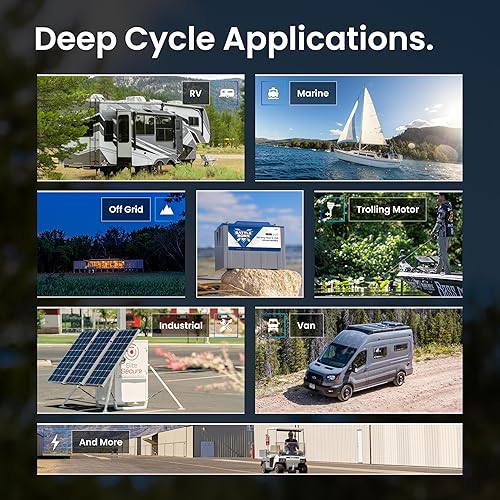 Miniatura 5 de Battle Born Batteries Batería de iones de litio (LiFePO4) de ciclo profundo de 12 V de 100 Ah calentada - Reemplazo seguro y potente para RV,