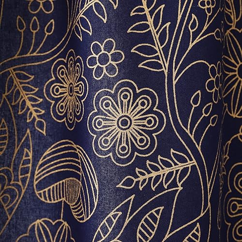 Miniatura 5 de Popular Handicrafts India Hippie Mandala Bohemia Hermoso Bosquejo Cortina Cortina Dormitorio Sala Balcón Cenefa Paneles Azul Oro