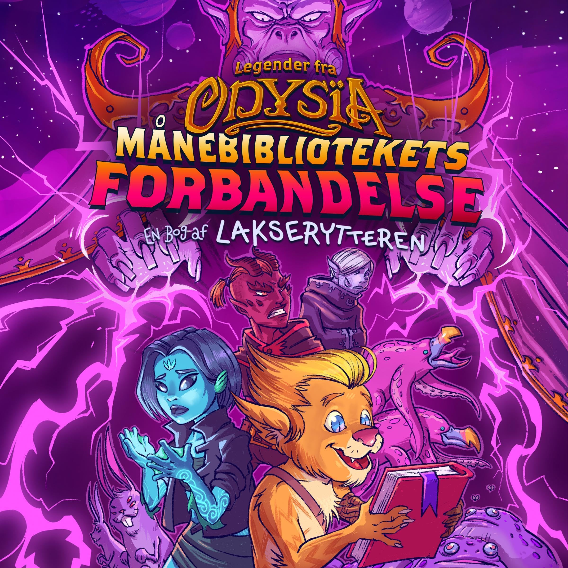 Cover art for Månebibliotekets forbandelse