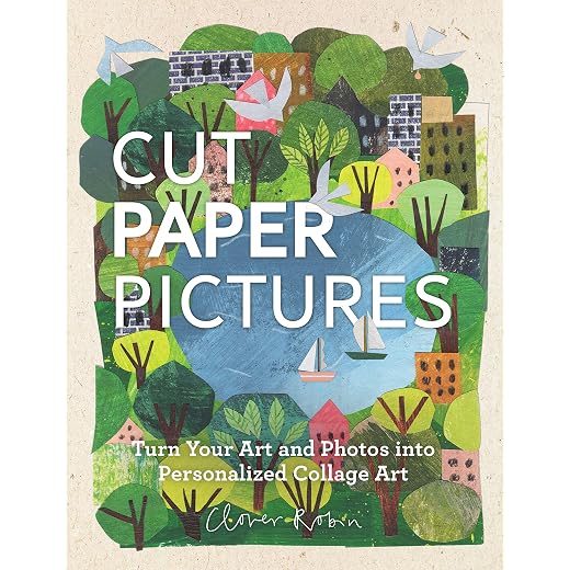 Cut Paper Pictures Book for Creative Art