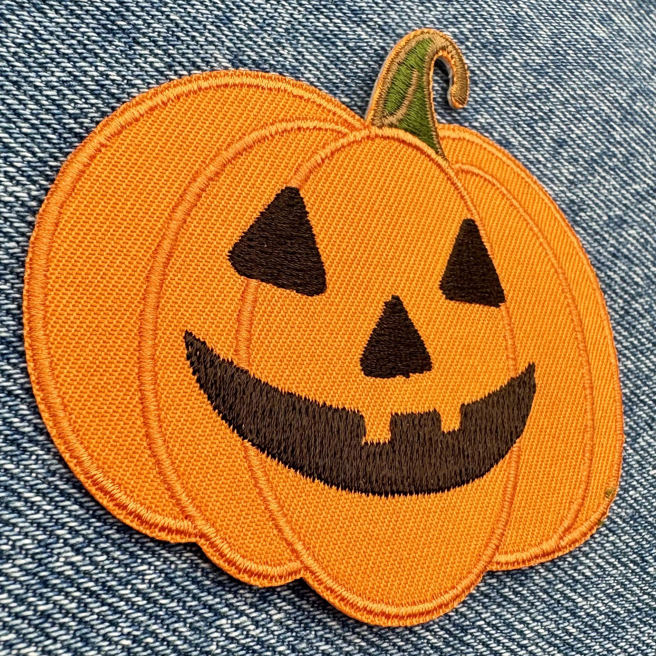 Amazon.com: Jack O Lantern Patch Embroidered Iron-On Halloween