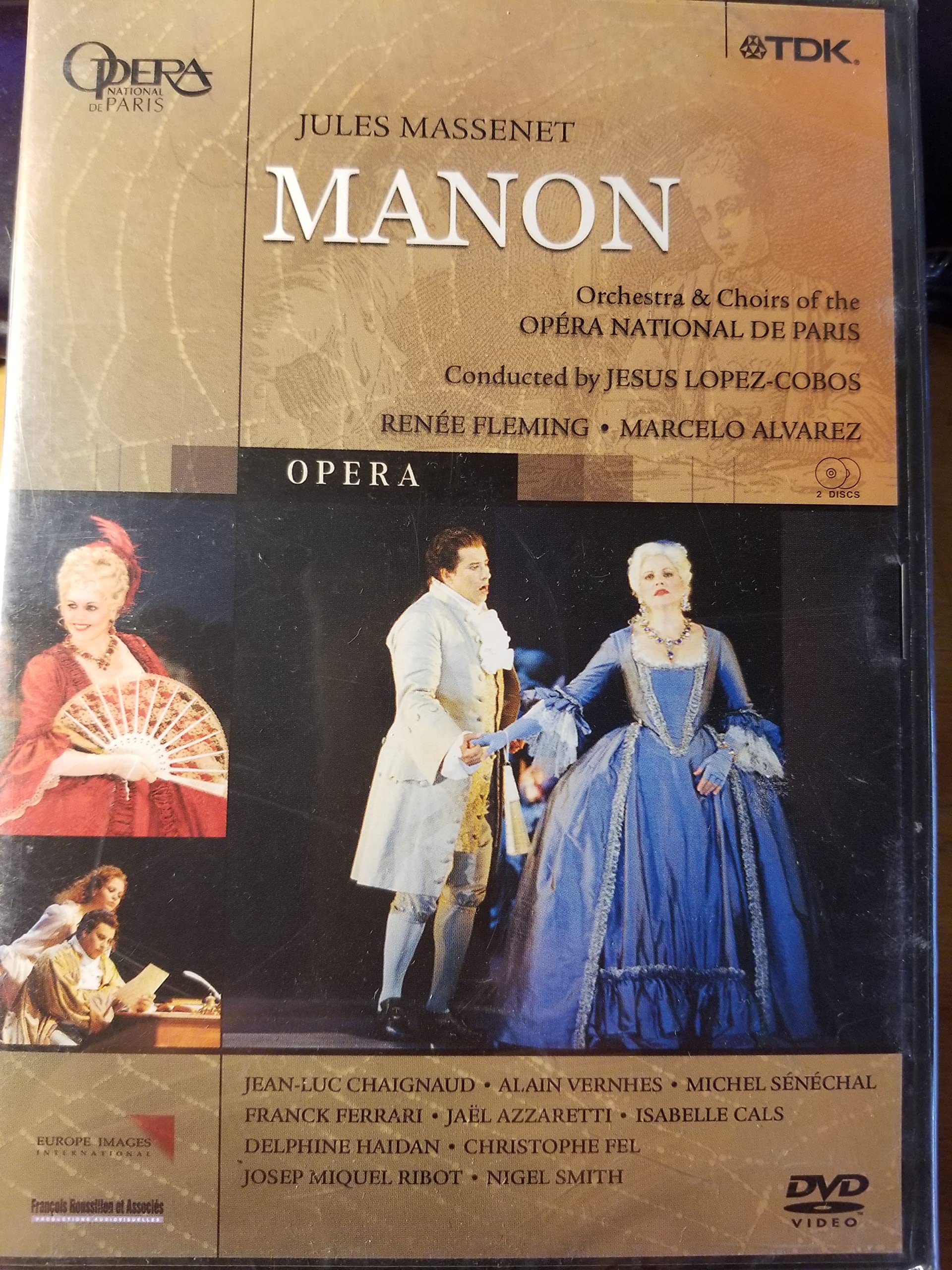 Jules Massenet: Manon (Version française) [Import] [DVD]