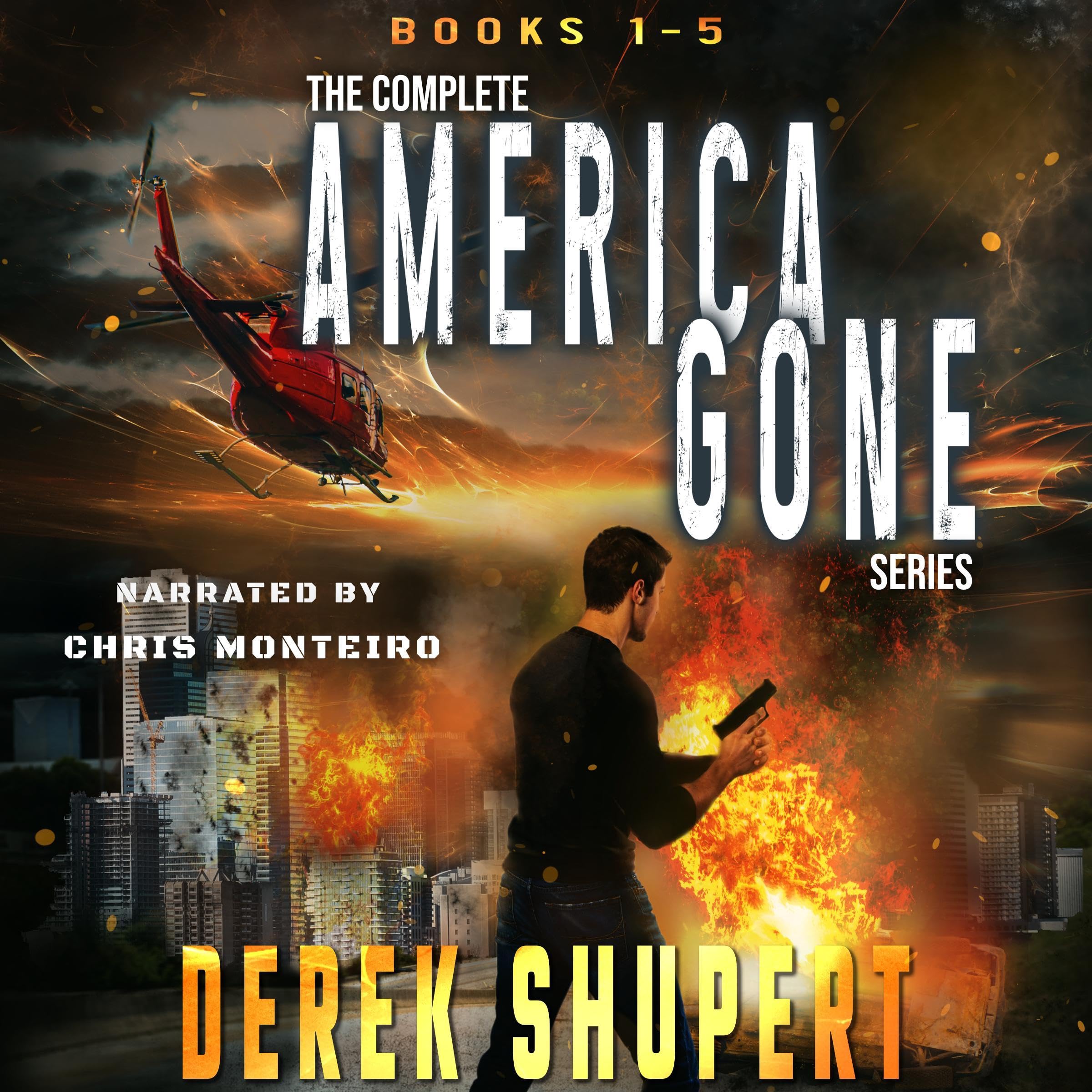 Cover art for The Complete America Gone Series, Books 1-5