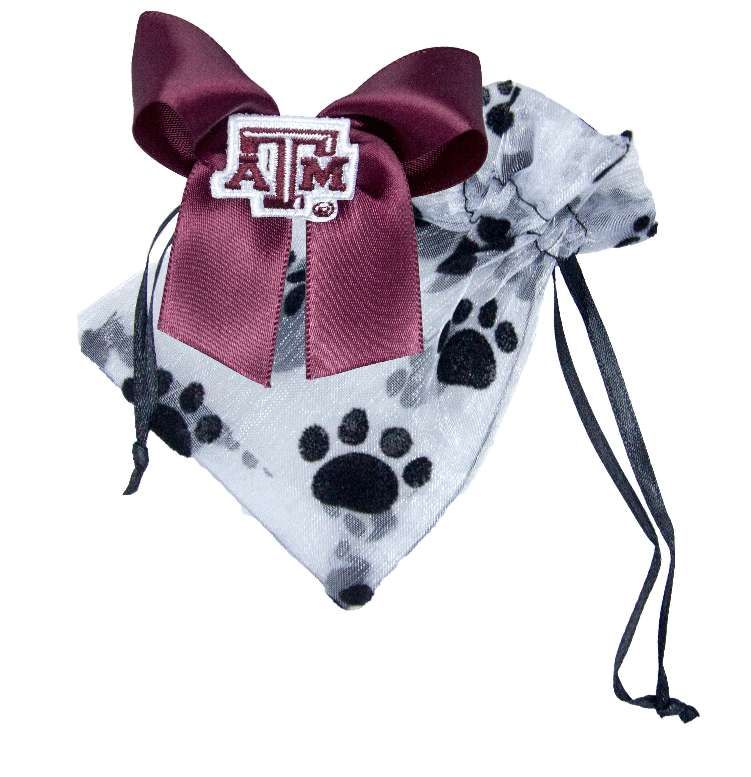 Divine CreationsNCAA Texas A&M Aggies Pet Bow with Pouch