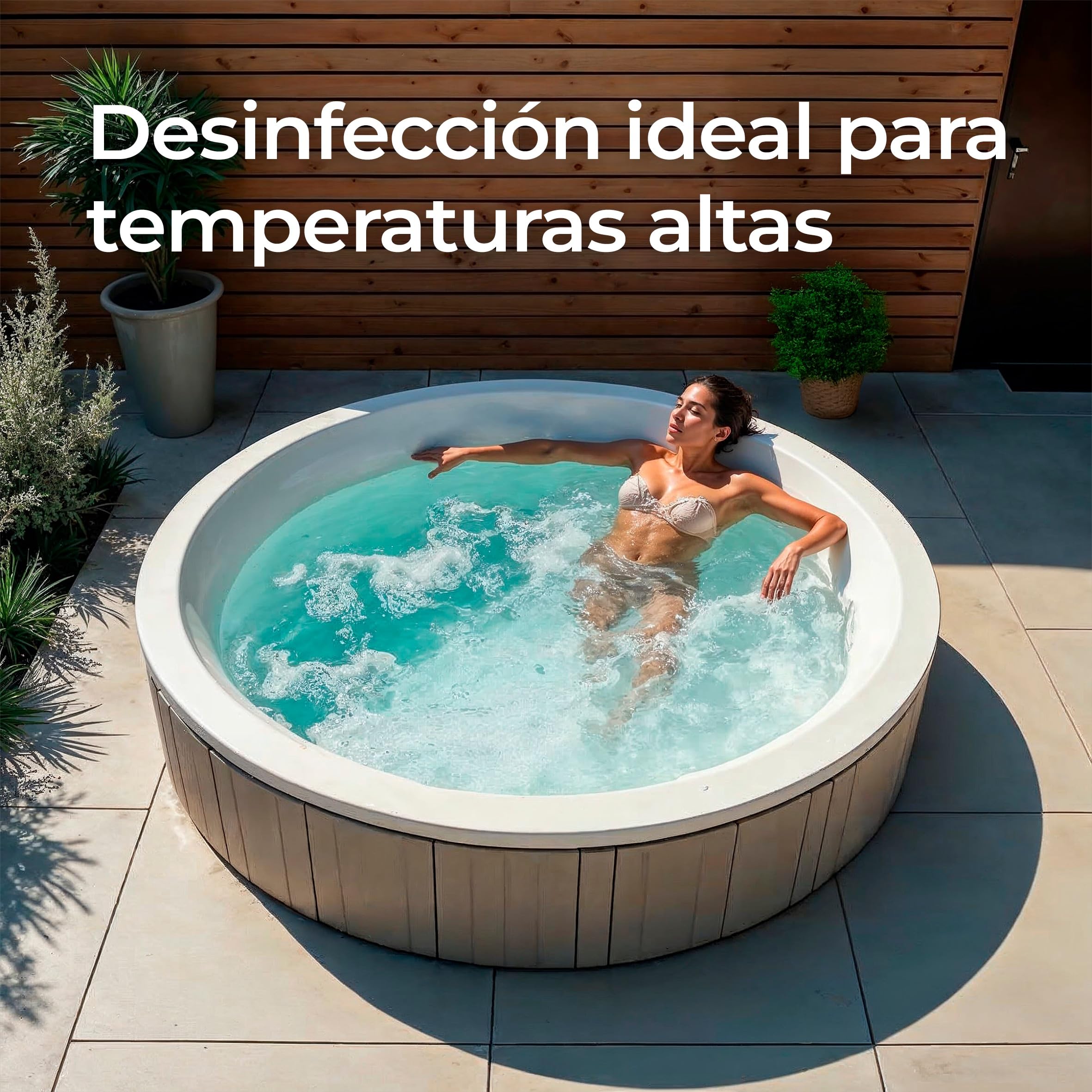 GRE 76024 - Bromo en Pastillas. Desinfección Eficaz para el Agua de la Piscina Libre de Cloro, sin Olores ni Irritaciones. Ideal para Piscinas y Spas – 5 kg