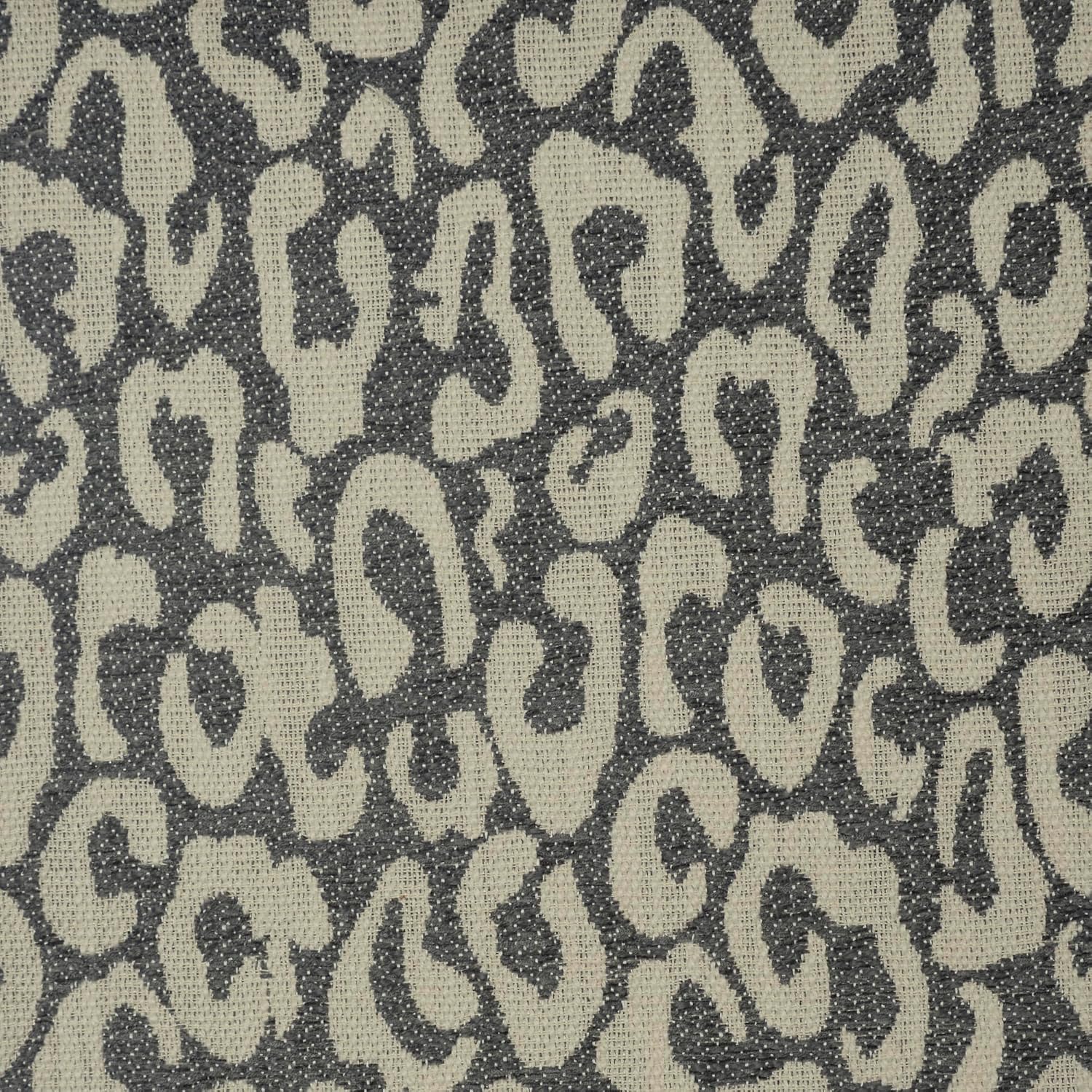 TopFabric - Hepburn - Modern Leopard Print Texture Upholstery Fabric by The Yard