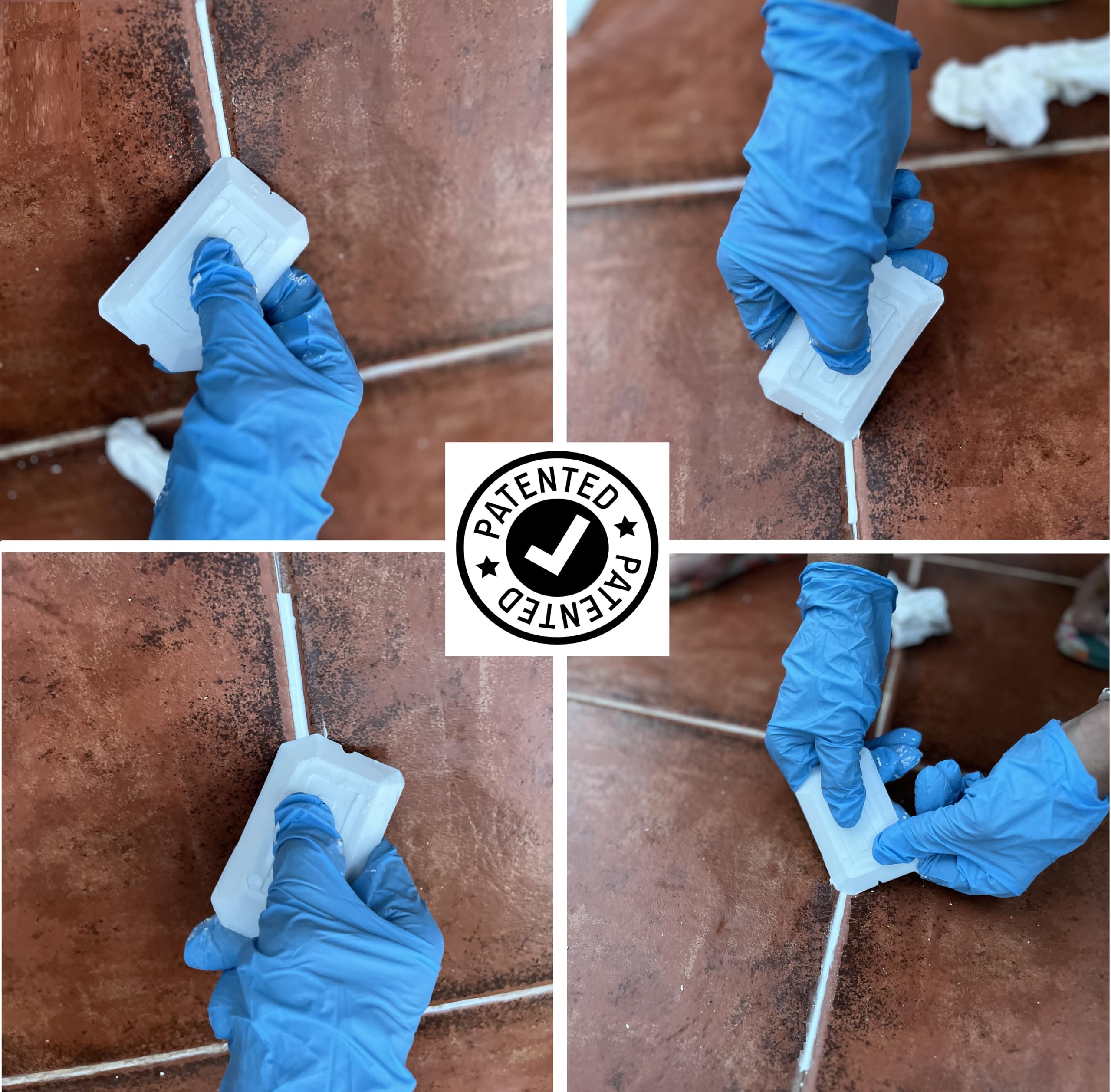 PECTRO Kit x 2 Renovador de Juntas de Azulejos 400g + 2 Espátulas (KIT x 2) | Rellena grietas y huecos, blanquea las juntas, para azulejos y cerámica, aplicación fácil, juntas blancas como nuevas