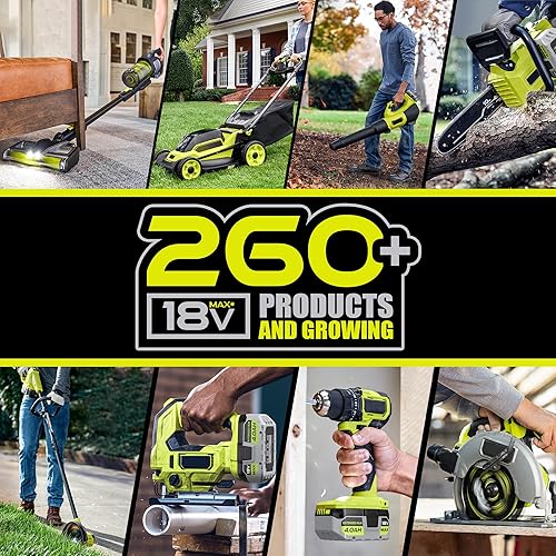 Miniatura 6 de Paquete de 2 repuestos 4AH para Ryobi 18V ONE + batería P108 P102 P103 P104 P105 P107 P109 P122 compatible con Ryobi 18V ONE + herramientas