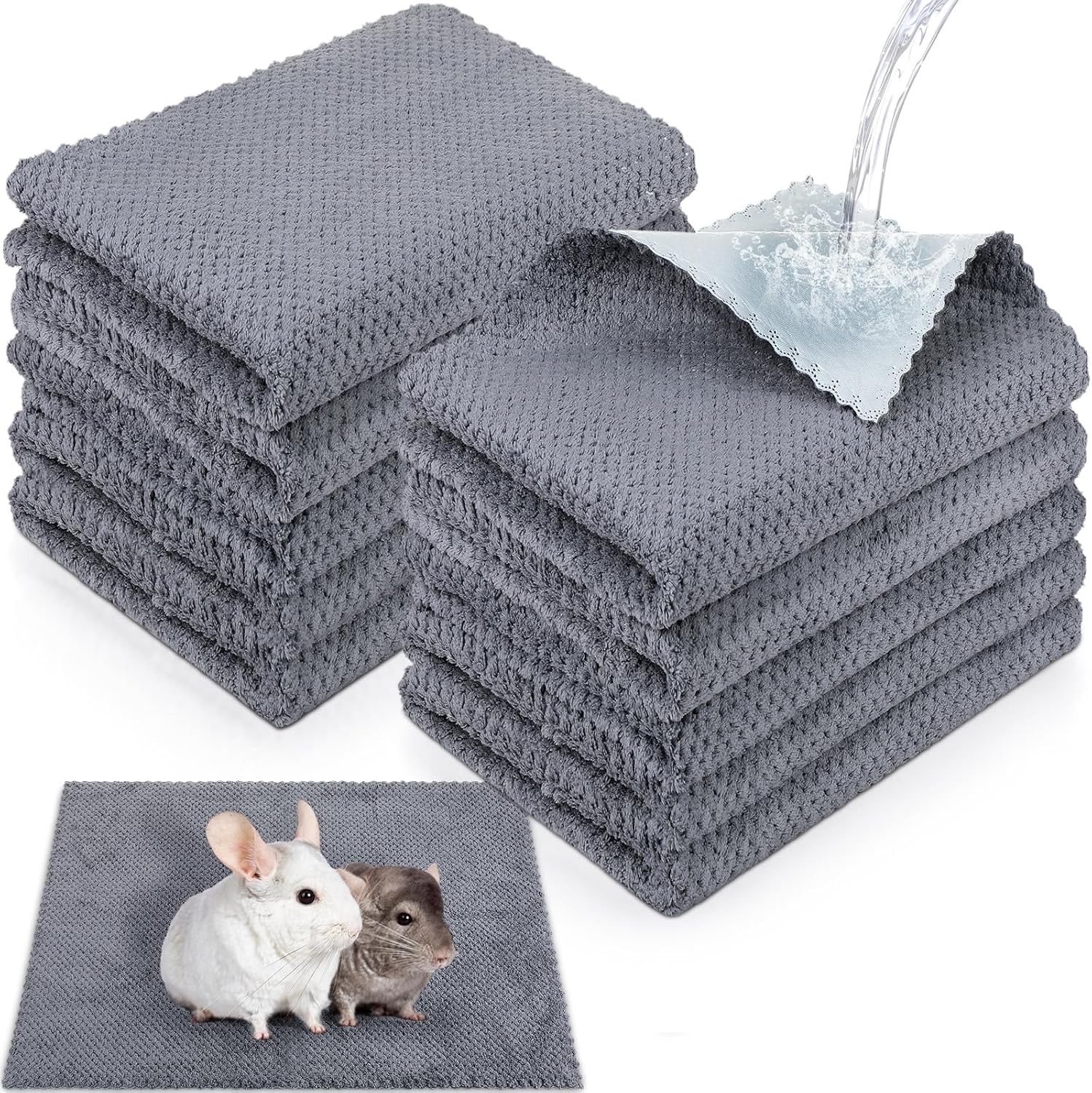 10 Pcs Waterproof Guinea Pig Pee Pad Guinea Pig Cat Dog
