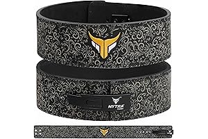 Mytra Fusion Weight Lifting Belt with Advanced Lever Buckle