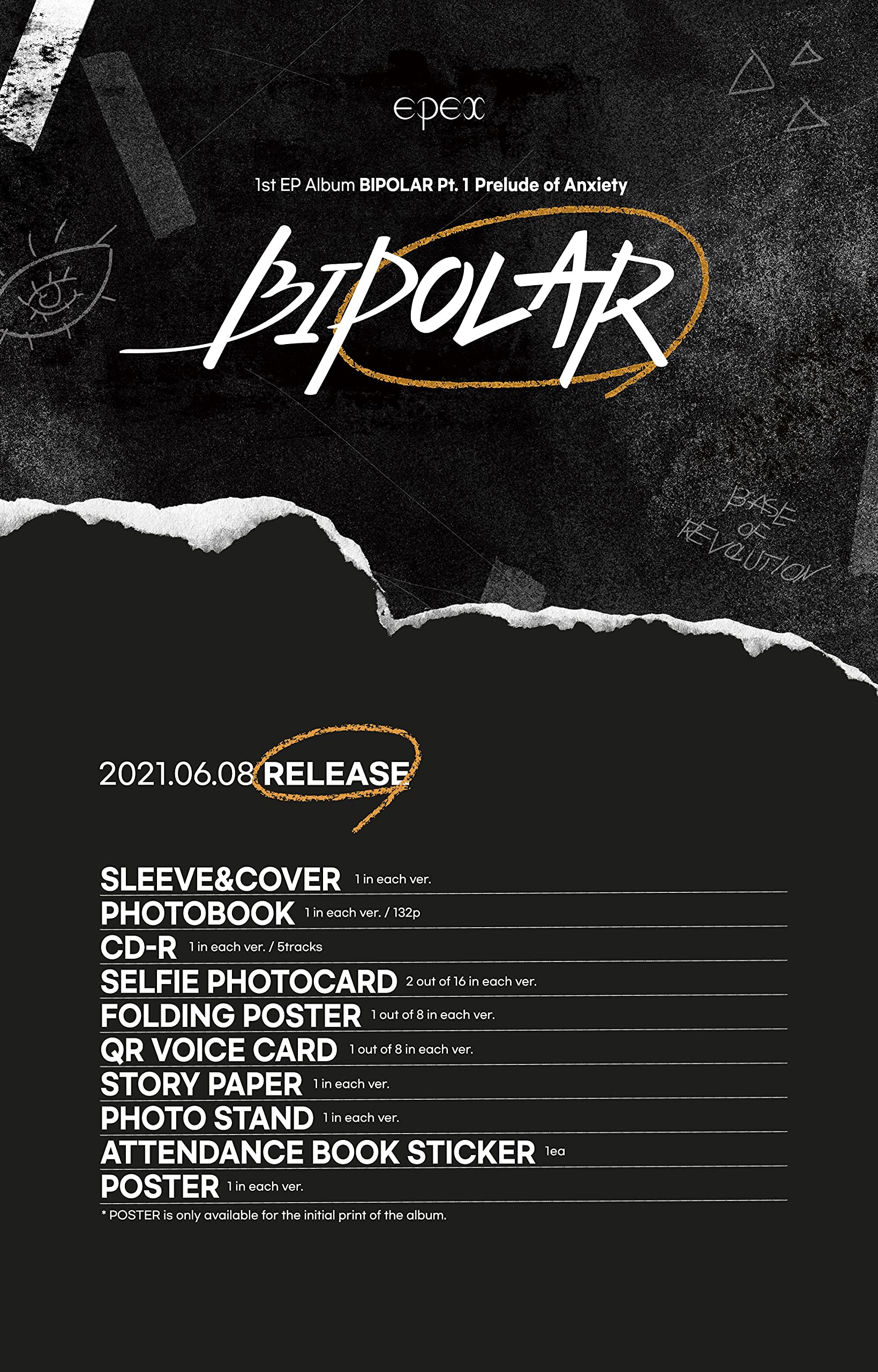 Amazon.co.jp: Epex (イペクス) - Bipolar Pt.1 Prelude of Anxiety