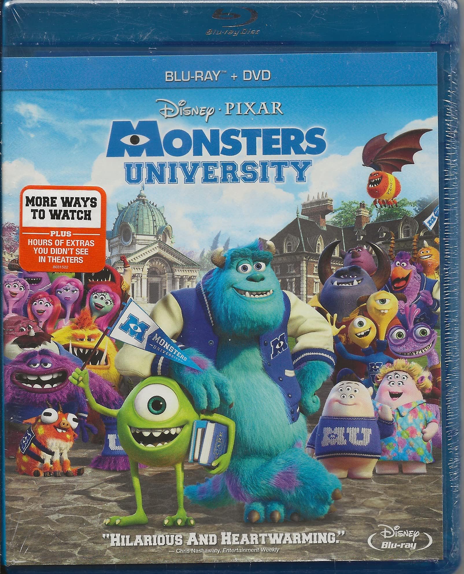 Monsters University (Blu-ray Combo Pack)