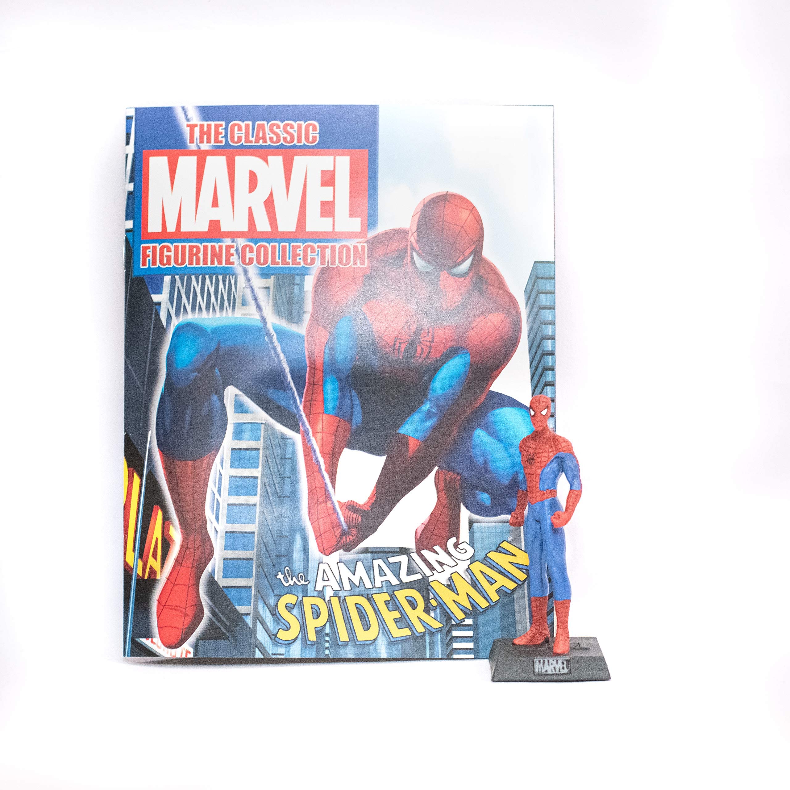 Eaglemoss Super Hero Collector - Spiderman Action Figure with Comic Book