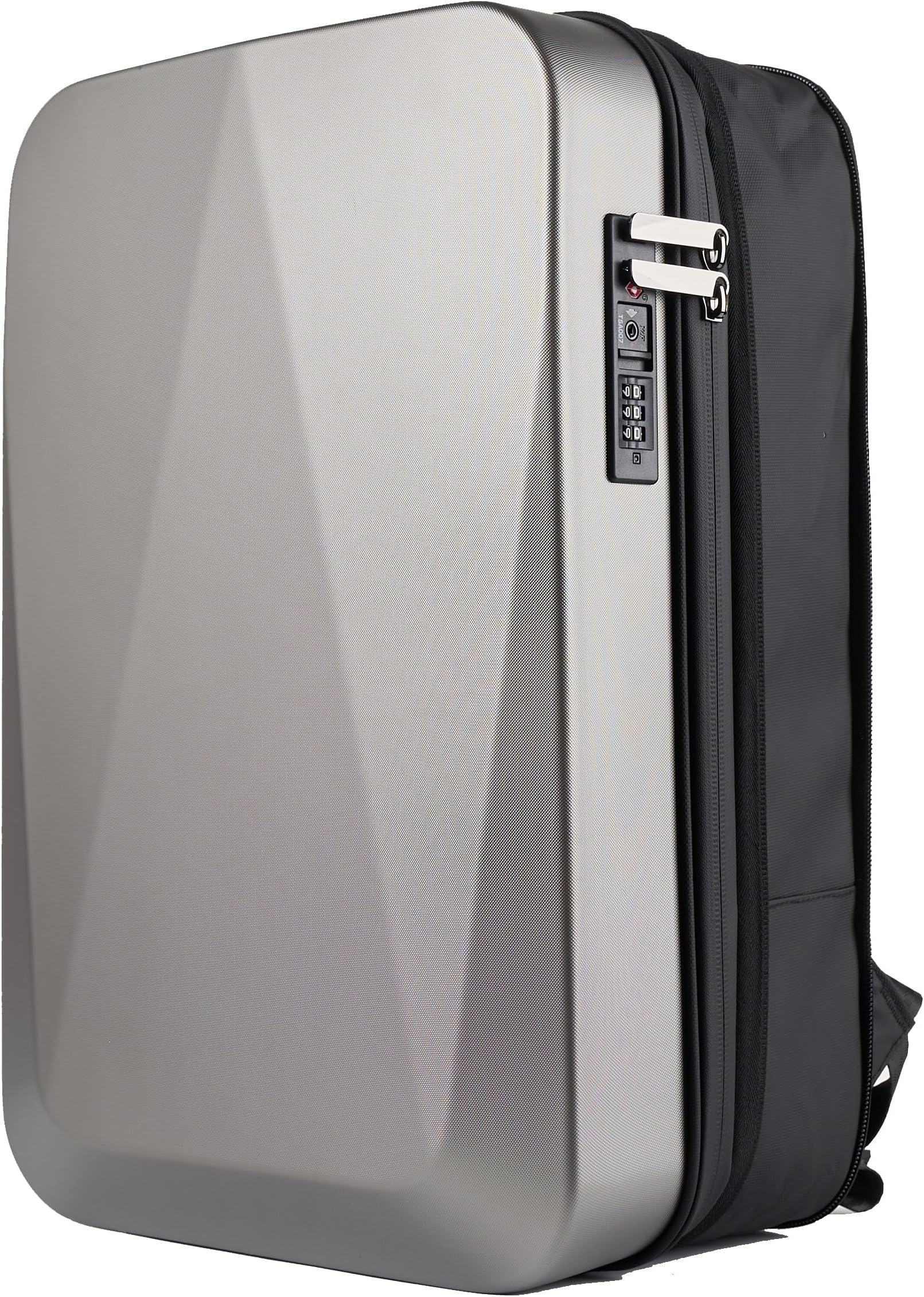 JUMO CYLYAnti-Theft Hard Shell Laptop Backpack, Waterproof Gaming Backpack with USB Charging Port Slim Bookbag with Lock