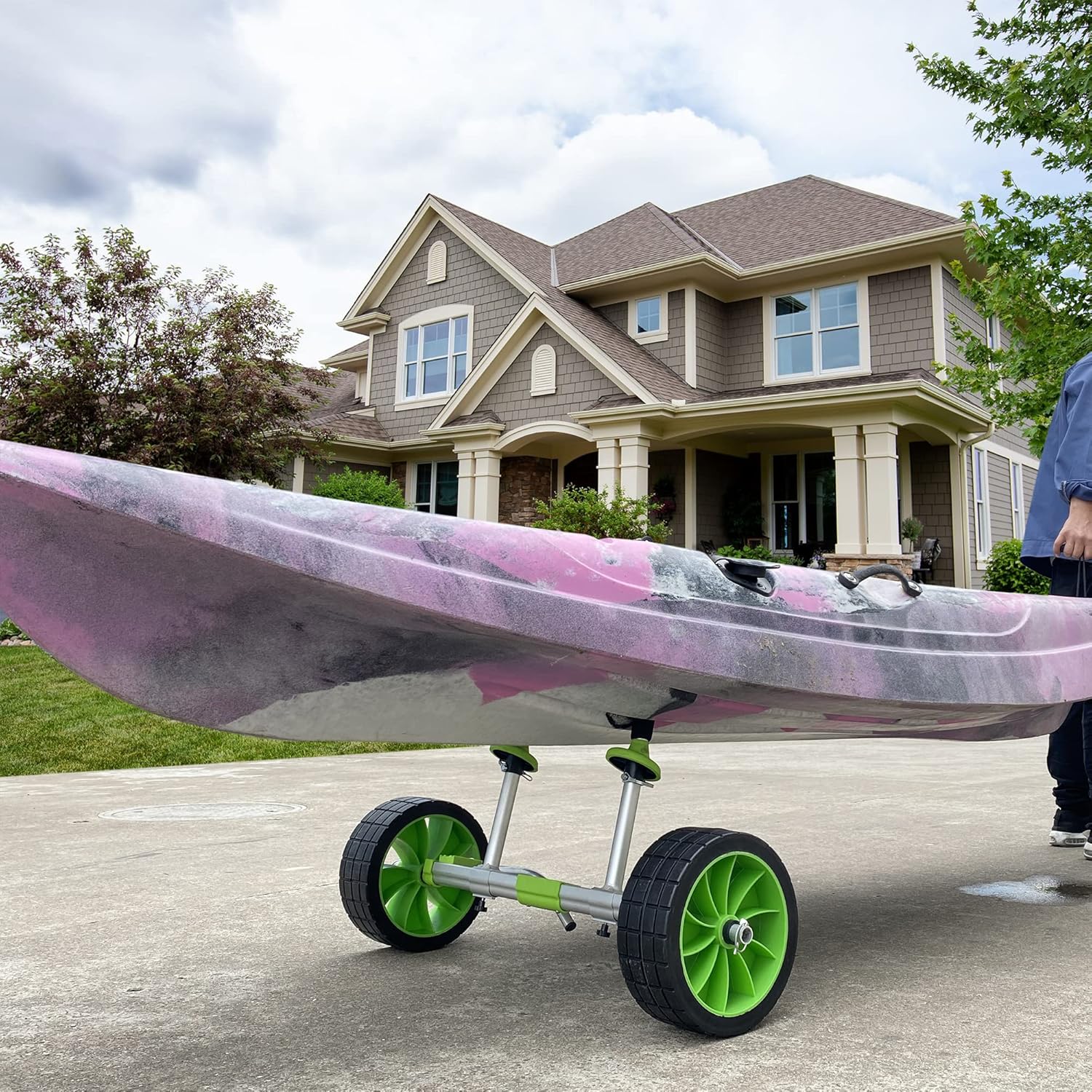 Buy Codinter Kayak Cart, SitOnTop Kayak Cart Dolly Drainage Kayak