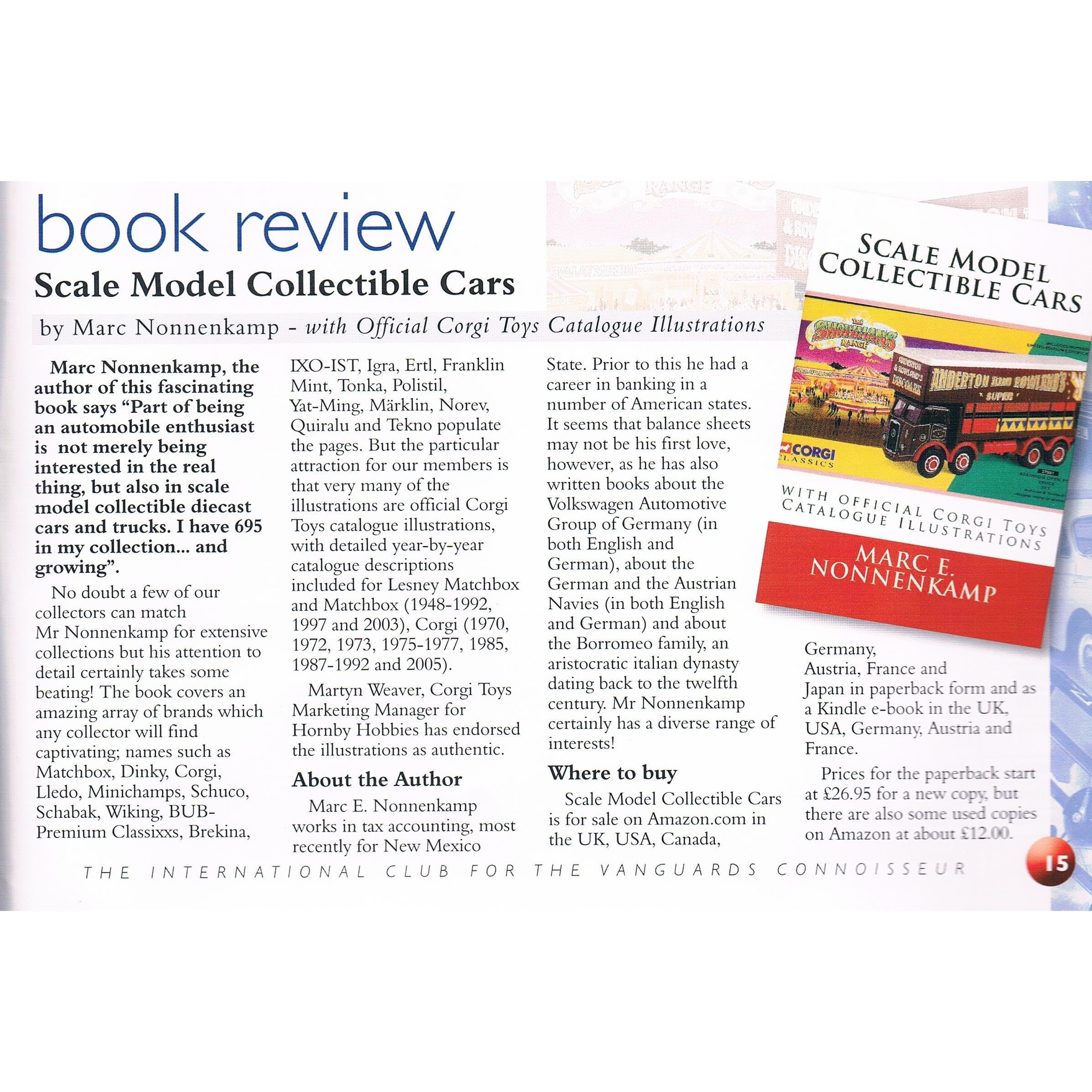 Scale Model Collectible Cars