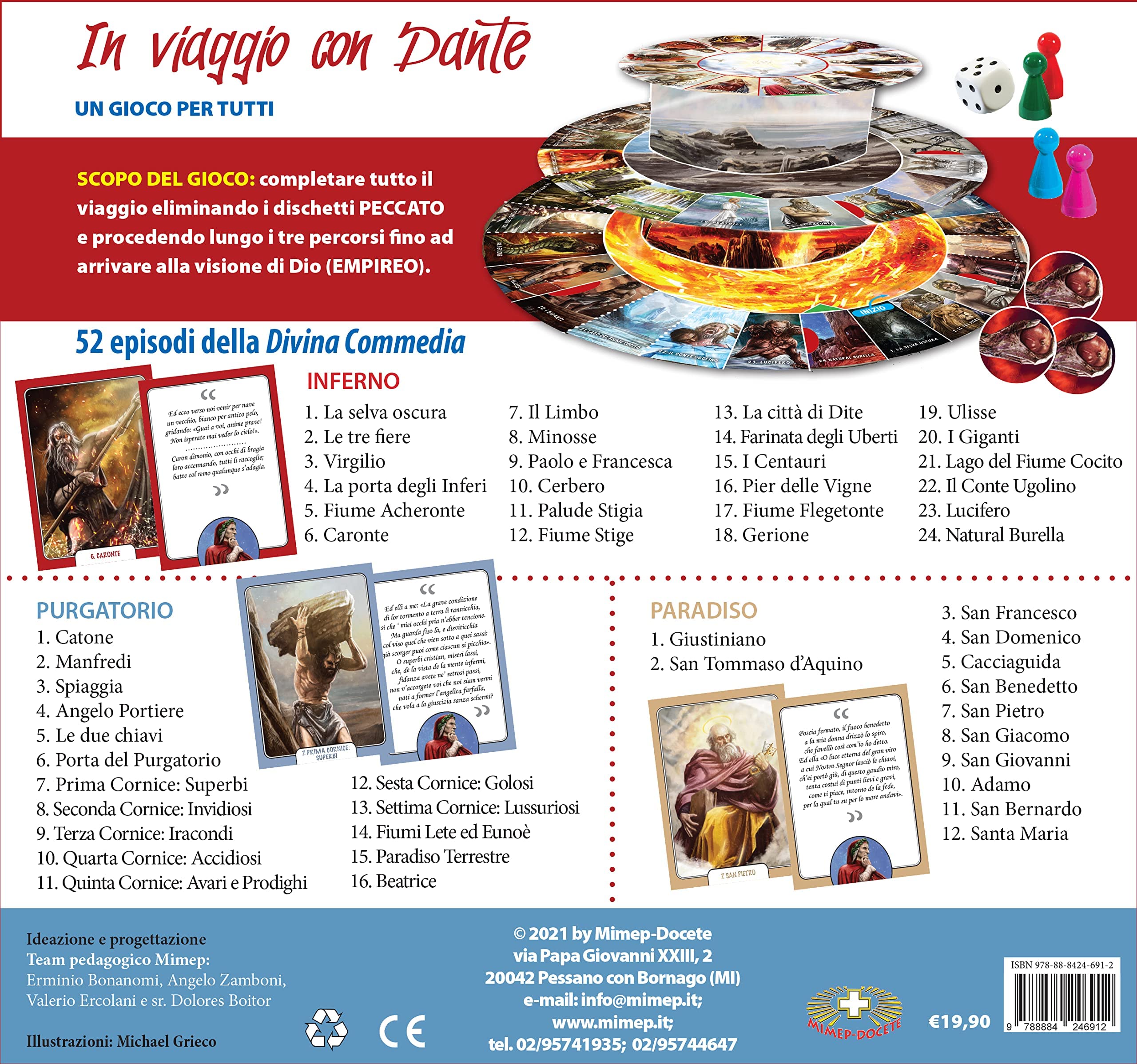In viaggio con Dante. Con Gioco