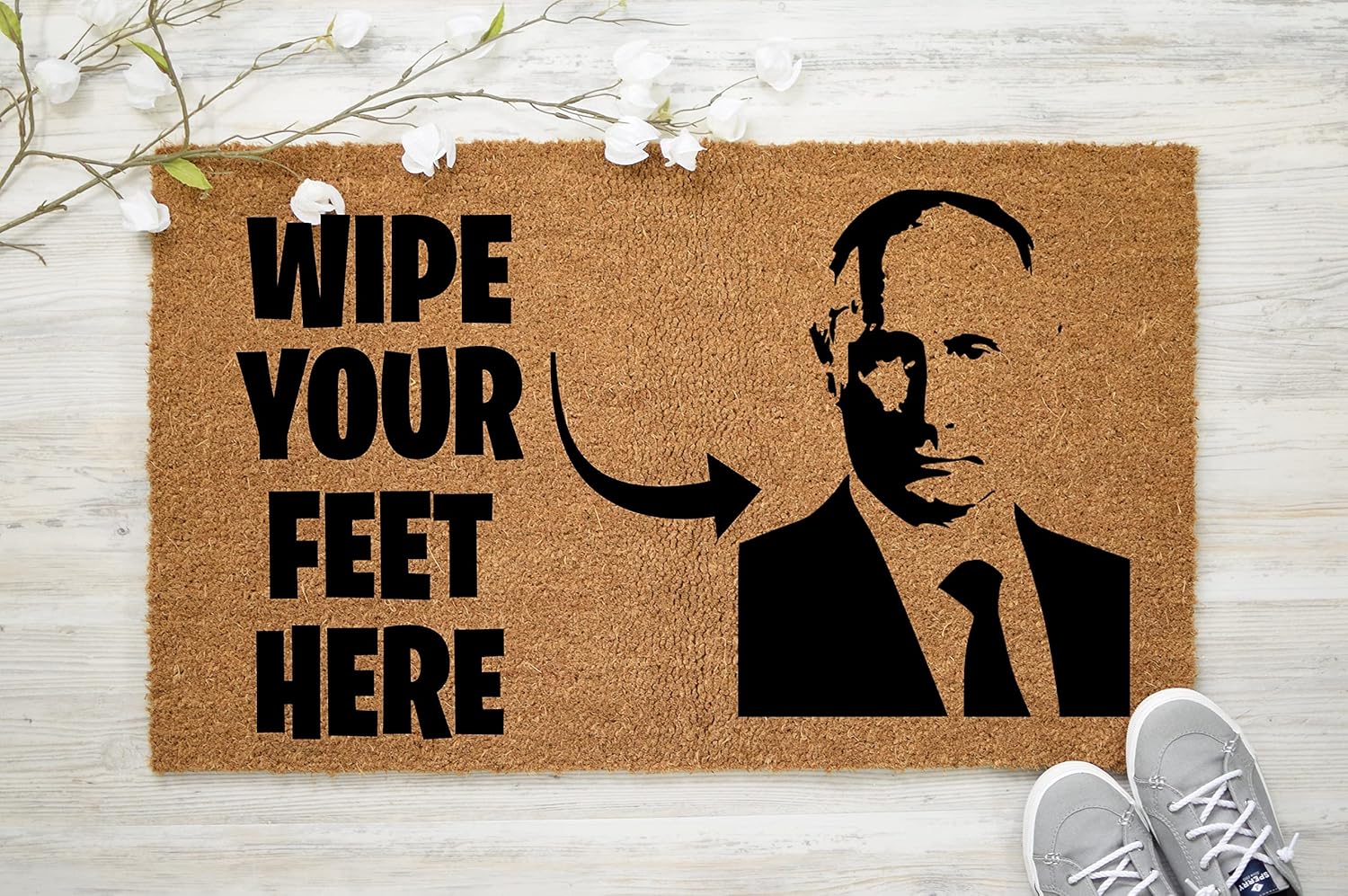 Wipe Your Feet Here Putin Doormat, Mat, Doormat