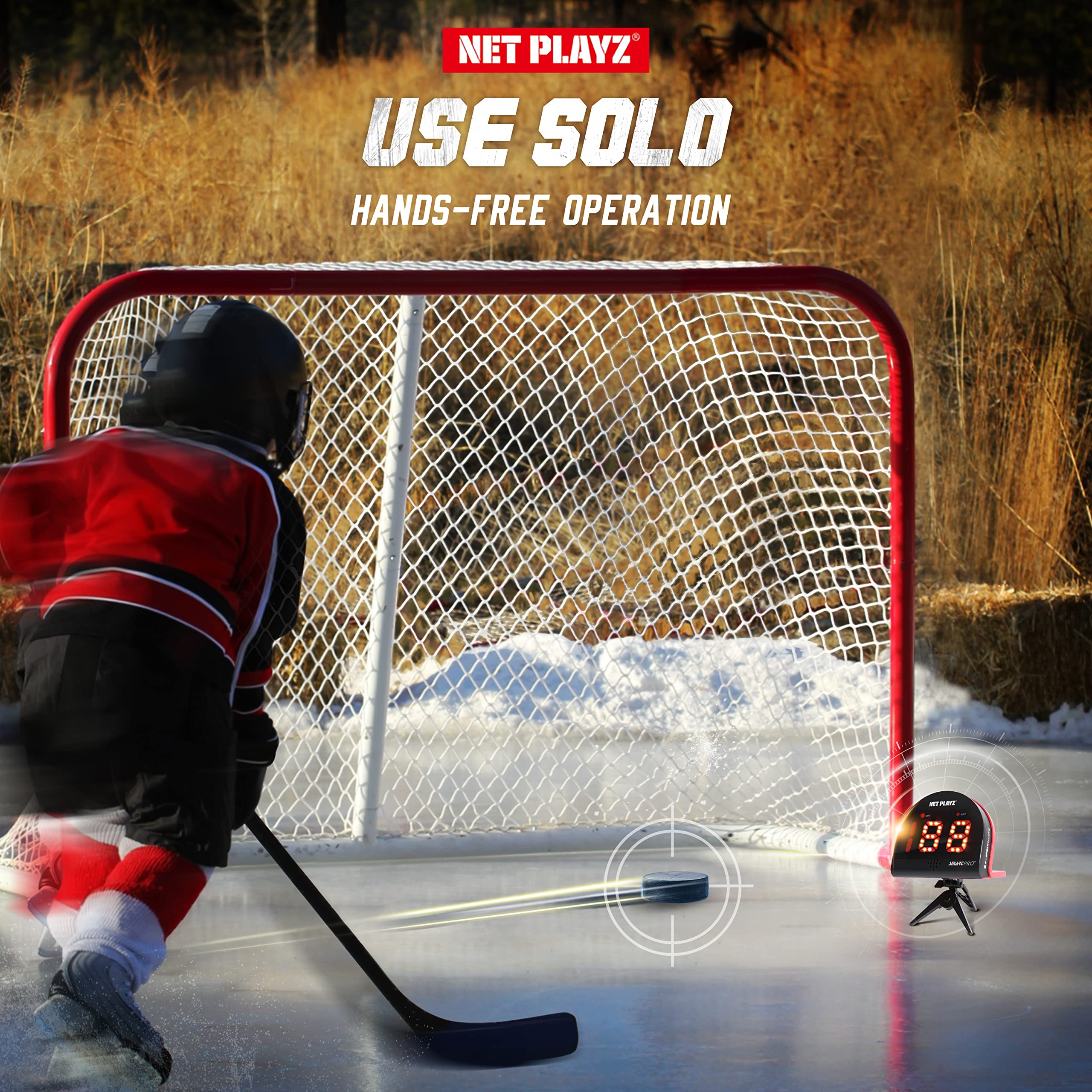Équipement et équipement d'entraînement de hockey – Pistolets de vitesse radar, capteur de vitesse, mains libres | Hockey sur glace sur gazon, hockey sur gazon, hockey sur rue, hockey sur roues