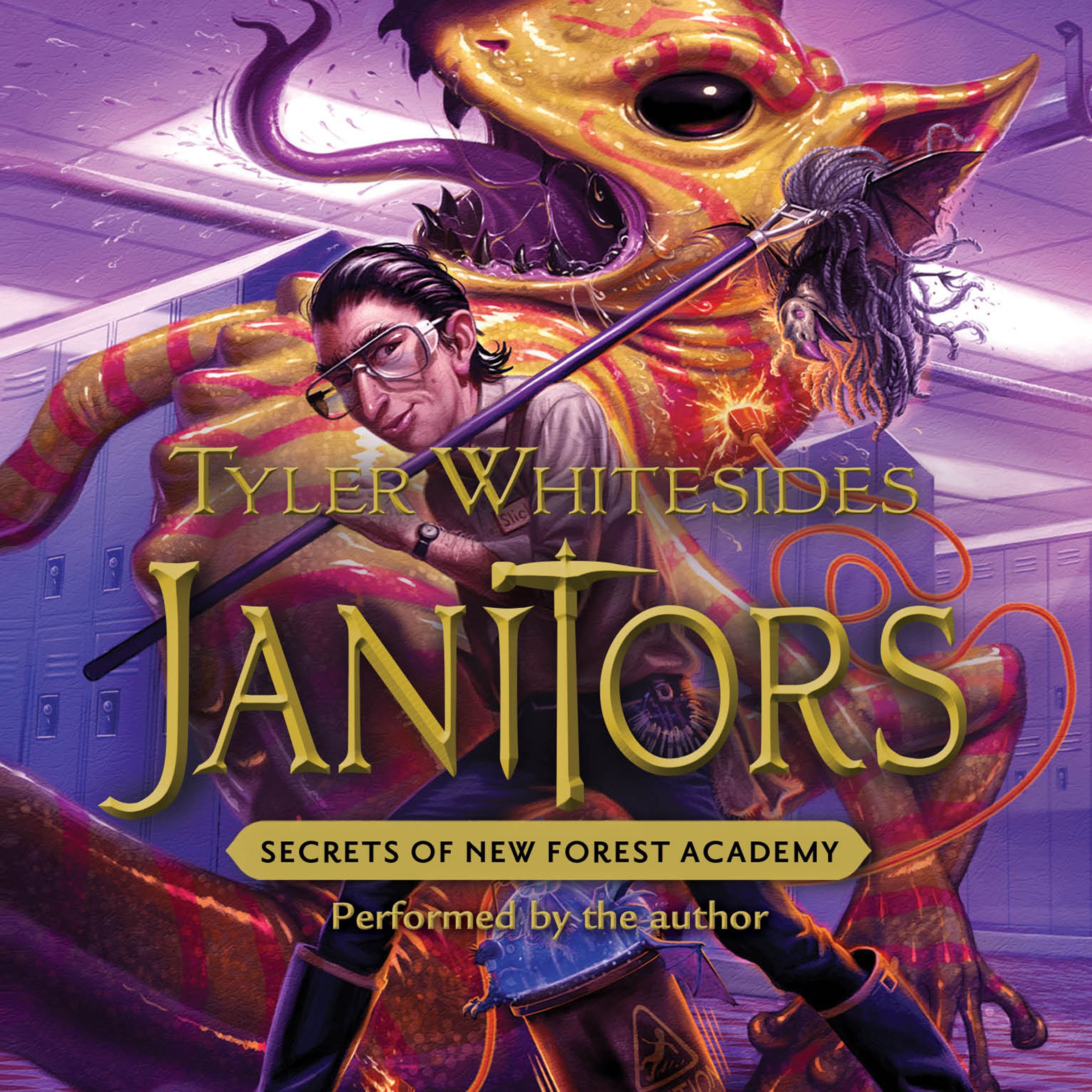 Cover art for Janitors, Book 2: Secrets of New Forest Academy