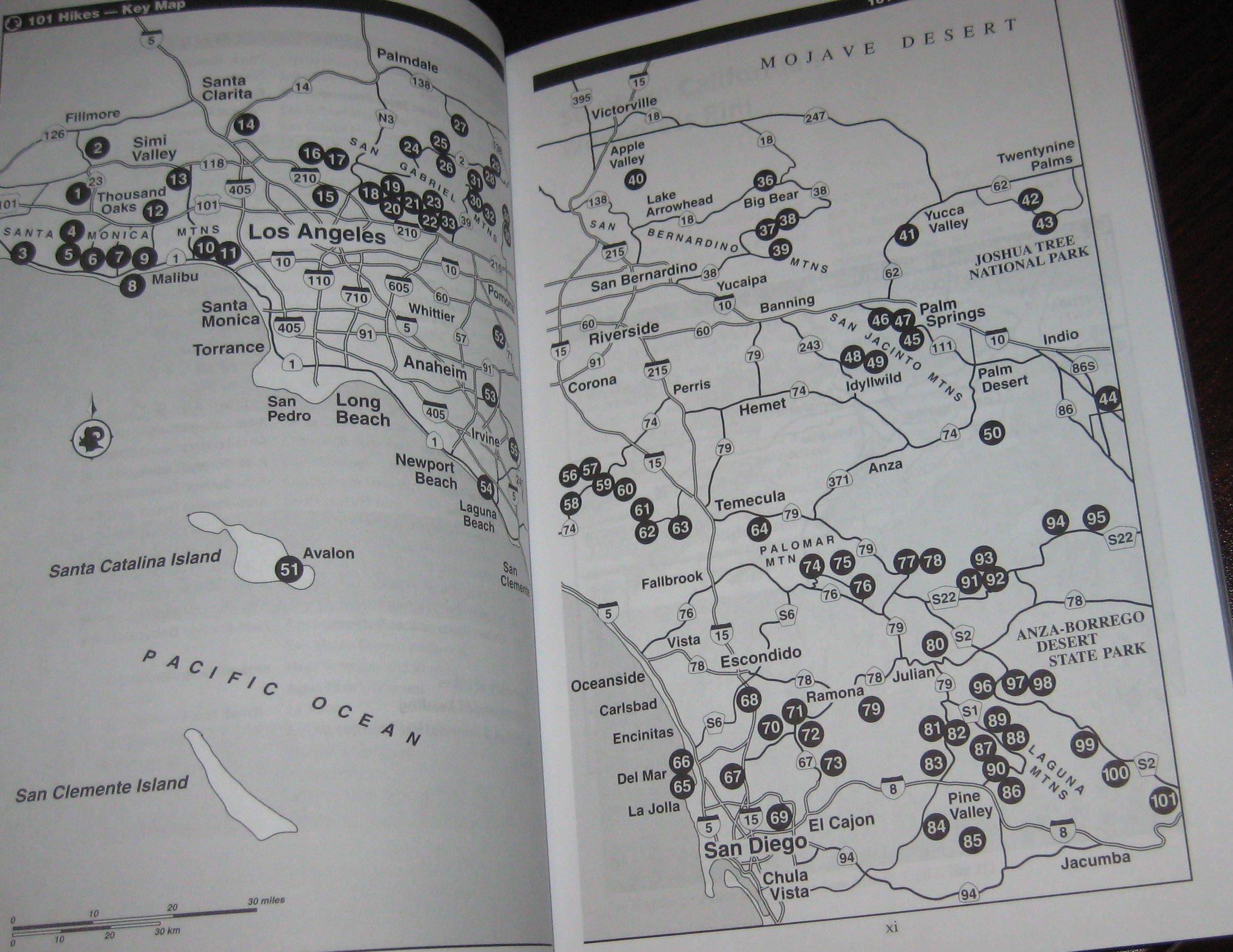 101 Hikes in Southern California: Exploring Mountains, Seashore, and Desert [Idioma Inglés]