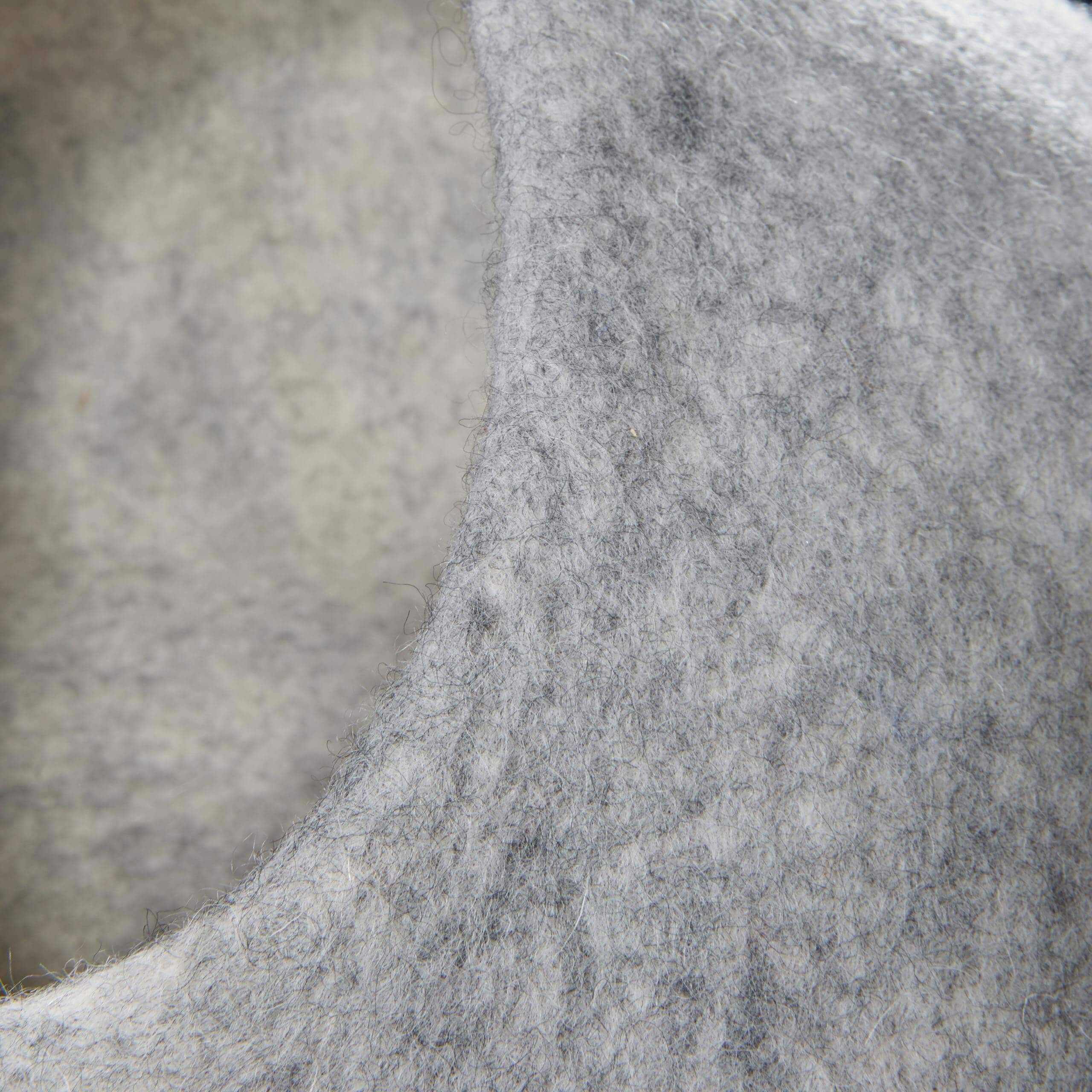 aumondo Filz Katzenhöhle, Katzenbett, Kuschelhöhle für Katzen. Liebevoll handgefertigt für Deine Katze. Katzenhaus aus 100% natürlicher Schafwolle, grau