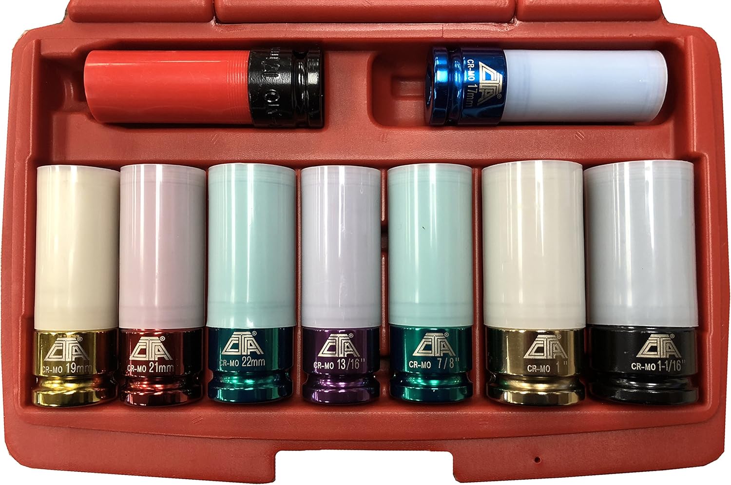 CTA Tools 7800 Thin Wall Impact Socket Set, 1 Pack