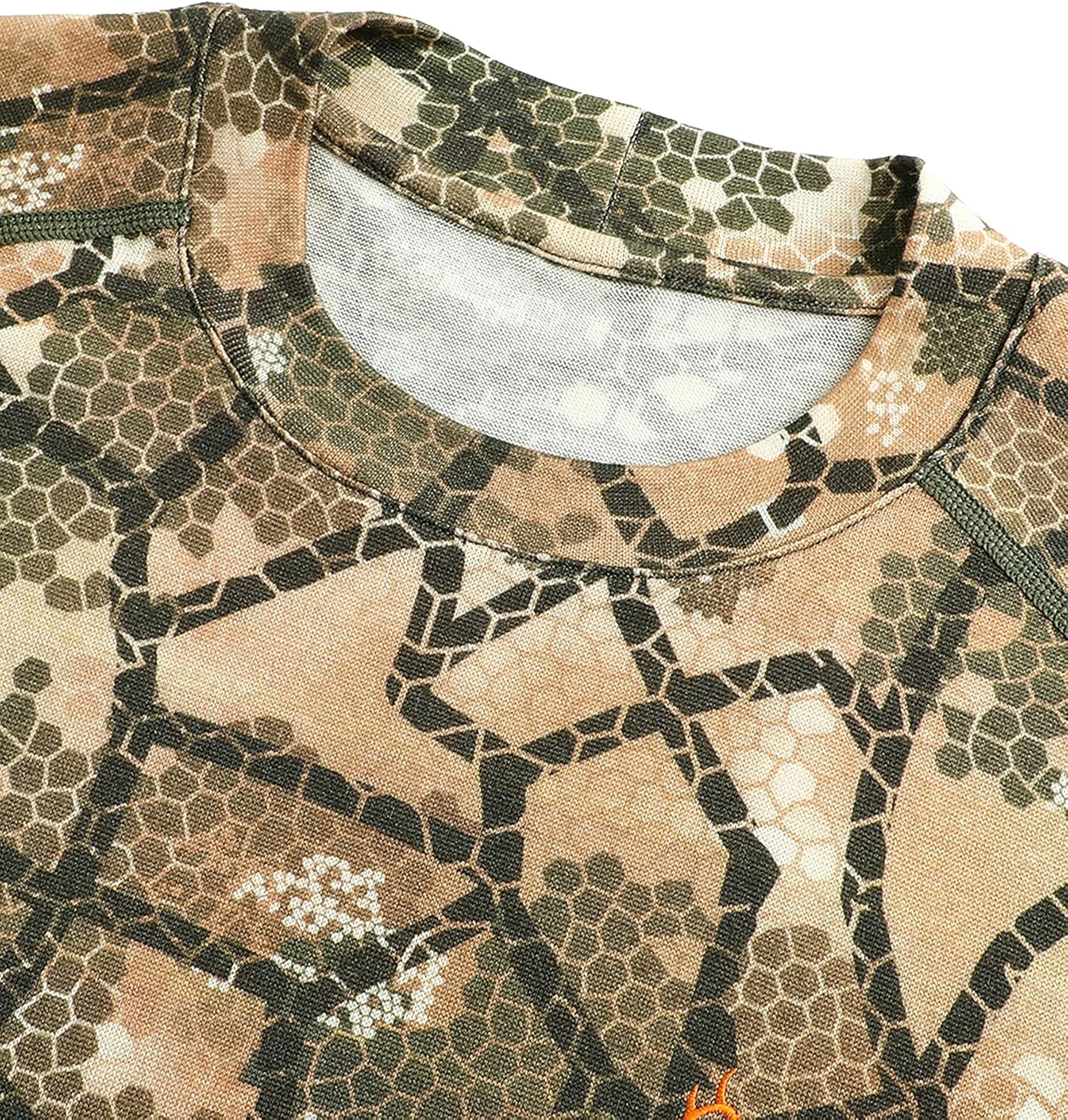 Men's 100% Merino Wool Hunting Base Layer Tops Camo Shirts - Image 4