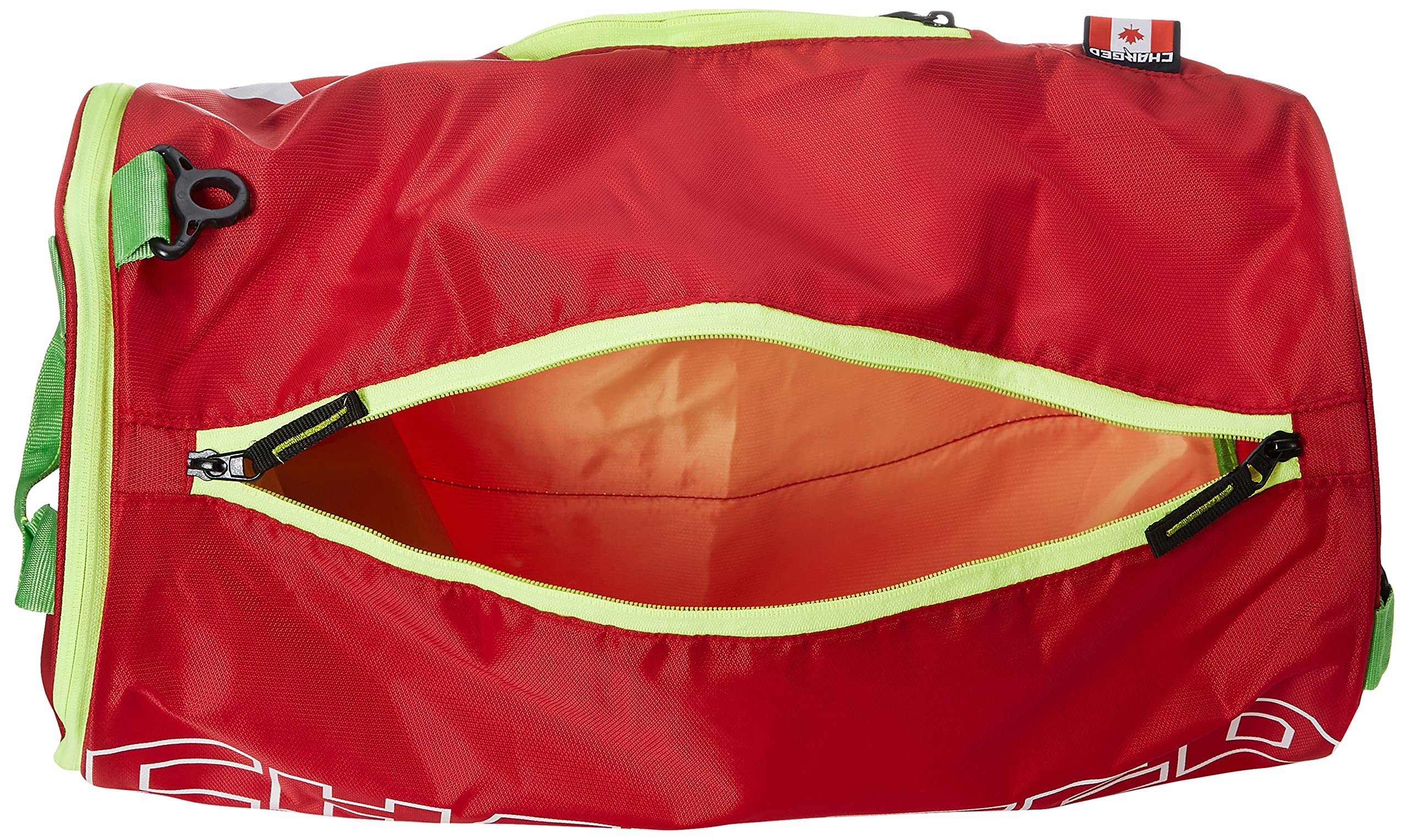 Charged Sports Bag Bueno Red With Gowin Football Shoe Destroyer Cyan Size-7 1