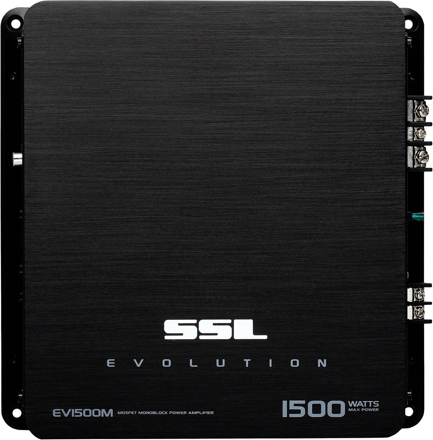 Review Discount Sound Storm Laboratories EV1500M Evolution 1500 Watt, 2 Ohm Stable Class A/B, Monoblock, MOSFET Car Amplifier with Remote Subwoofer Control