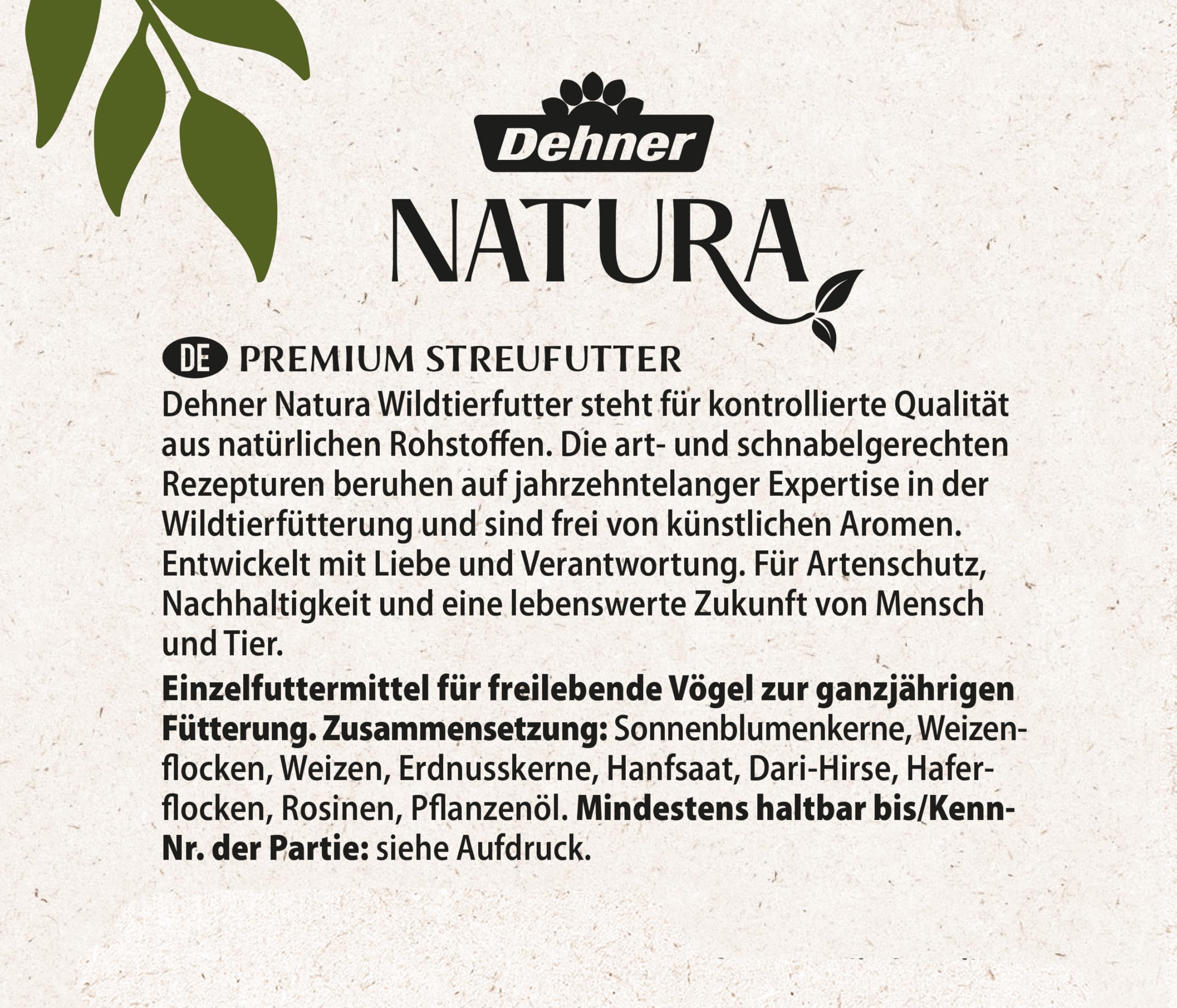 Dehner Natura Premium Wildvogelfutter proteinreich energiereich 20 kg