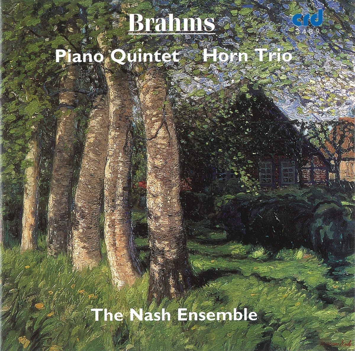 Nash Ensemble Brahms: Piano Quintet In F Minor / Horn Trio - Nash Ensemble CD Ne