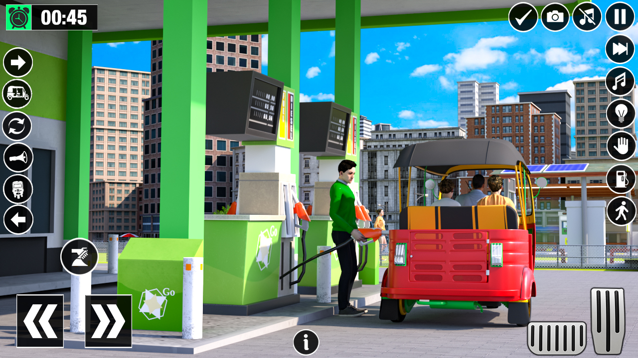 Modern Tuk Tuk Auto Rickshaw Driving Simulator: City and Offroad Racing ...
