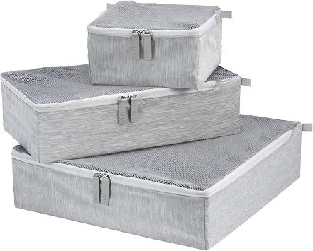 Ricardo Beverly Hills Packing Travel Essentials 2.0 Cloud, 3-Piece Packing Cubes