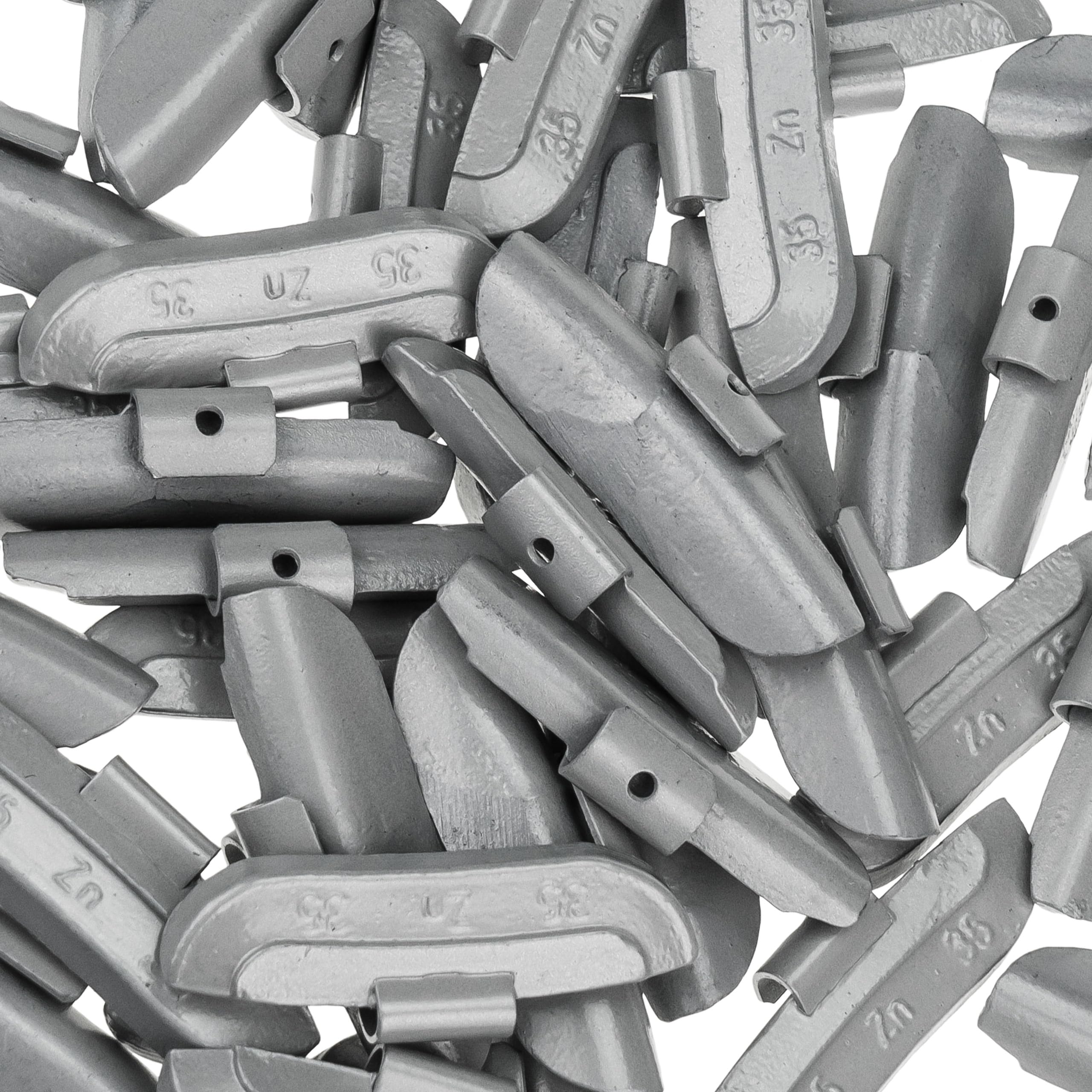 Stix 50 pesas de impacto de 35 g para llantas de acero – Pesos de equilibrio de zinc ZN/S – Pesos de equilibrio para neumáticos y ruedas – Pesos de rueda — view 7
