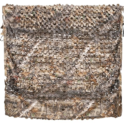 AUSCAMOTEK Camo Netting for Hunting - Camouflage Netting for Blinds, Tree Stands, and Turkey Hunting
