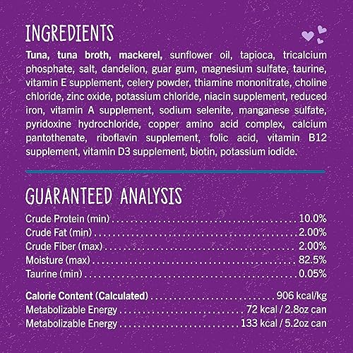 Miniatura 5 de Stella & Chewy's Carnivore Cravings Savory Shreds Latas - Alimento húmedo para gatos sin granos, rico en proteínas, receta de atún y caballa