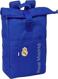 safta Real Madrid, zaino con patta per laptop da 15,6", ideale per diverse età, comodo...