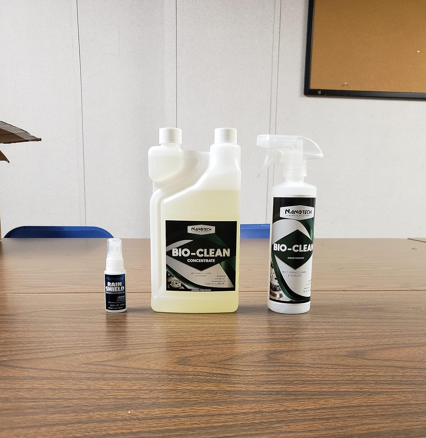 Nanotech SS Bio Clean- Biodegradable Multi Surface Heavy Duty Cleaner & Degreaser- Safe on All Surfaces: Natural Stone, Stainless Steel, Plastic, Glass, Metal, Vinyl (1 Gallon)