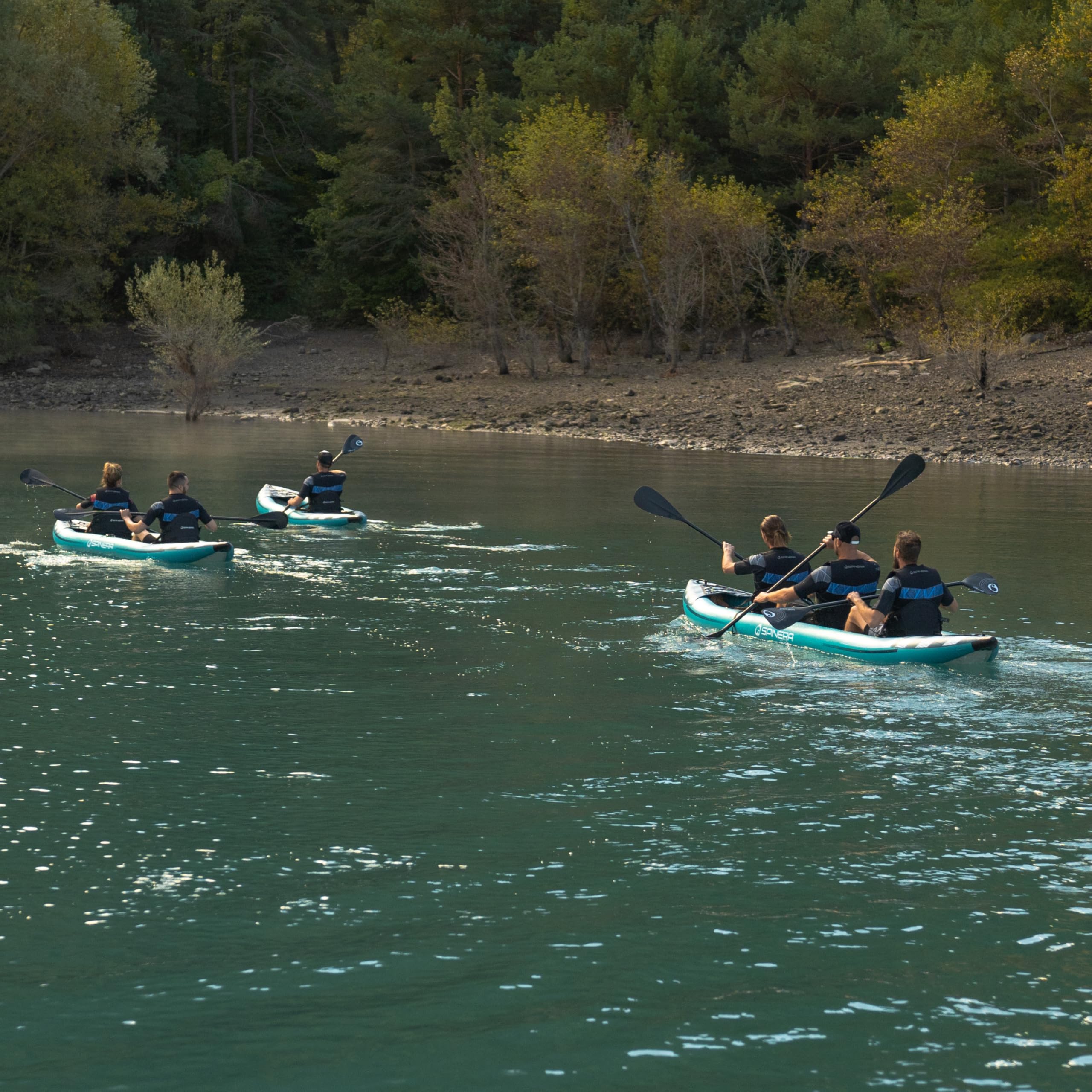 SPINERA HYBRIS 475 Kayak 2025 Teal/White/Grey