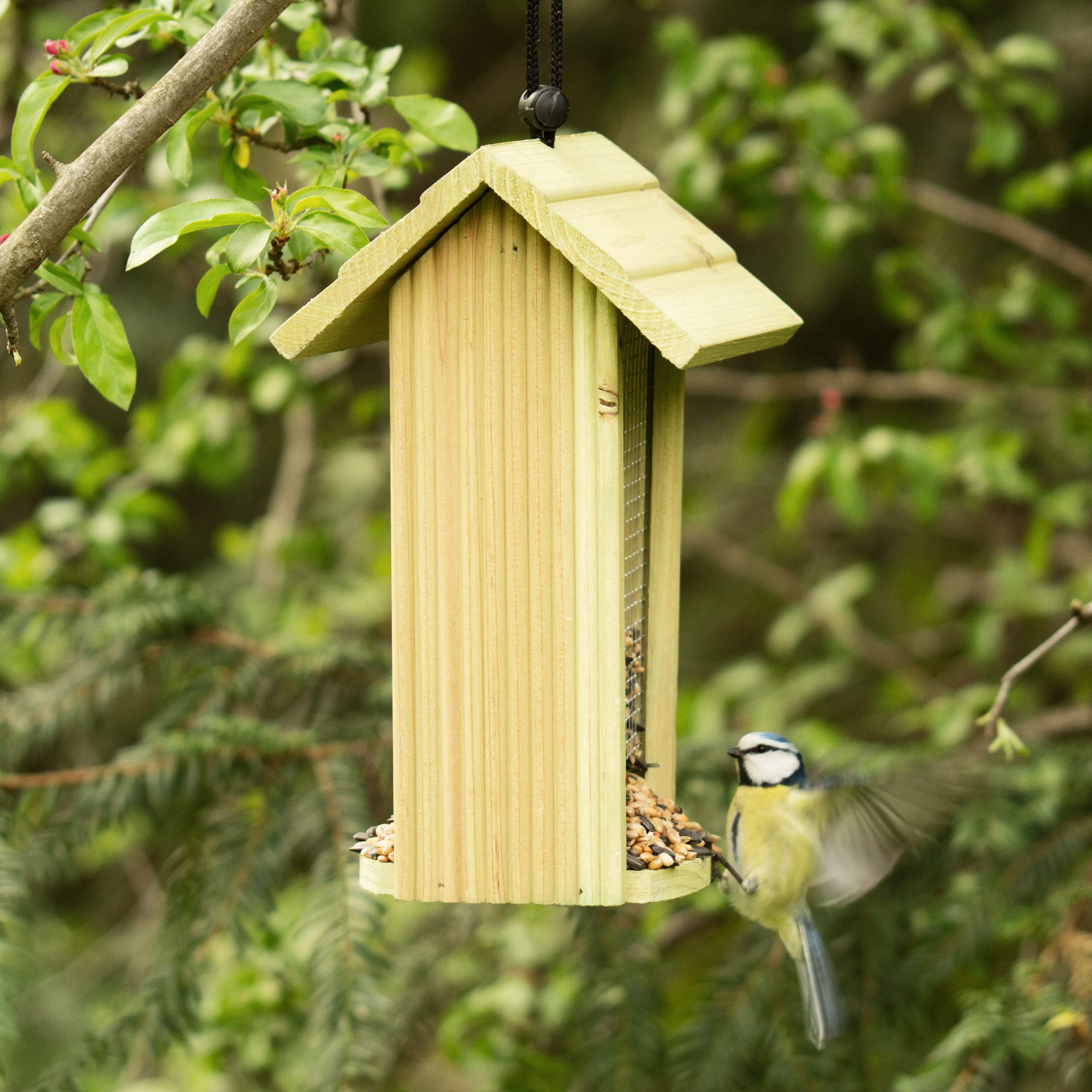 Mangeoire Pour Oiseaux En Bois I Nichoir Suspendu I