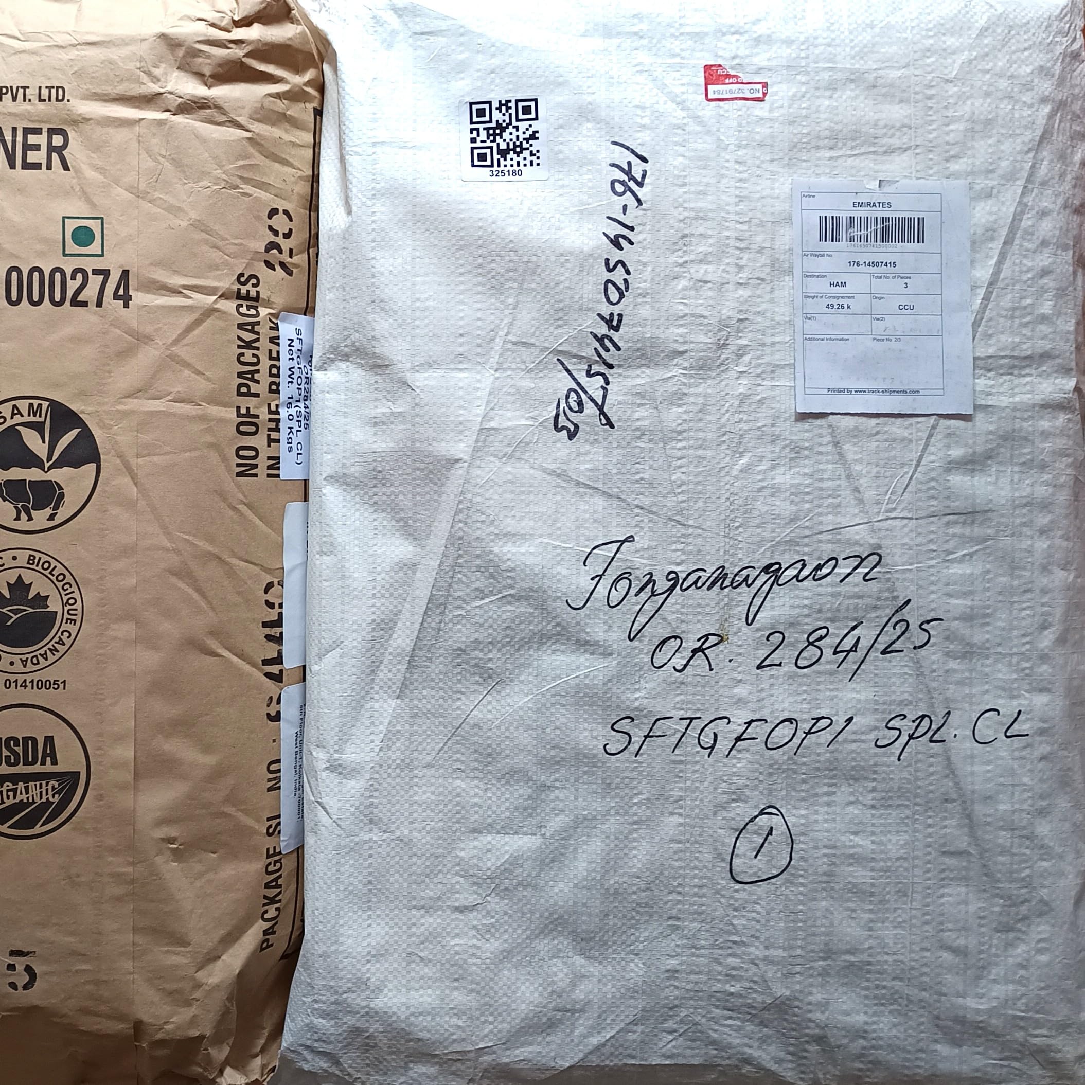Assam Second Flush, Bio, SFTGFOP1, Ernte 2025, Schwarztee lose, 1kg, Teegarten Tonganagaon, Geschmack: würzig, malzig mit Honigton